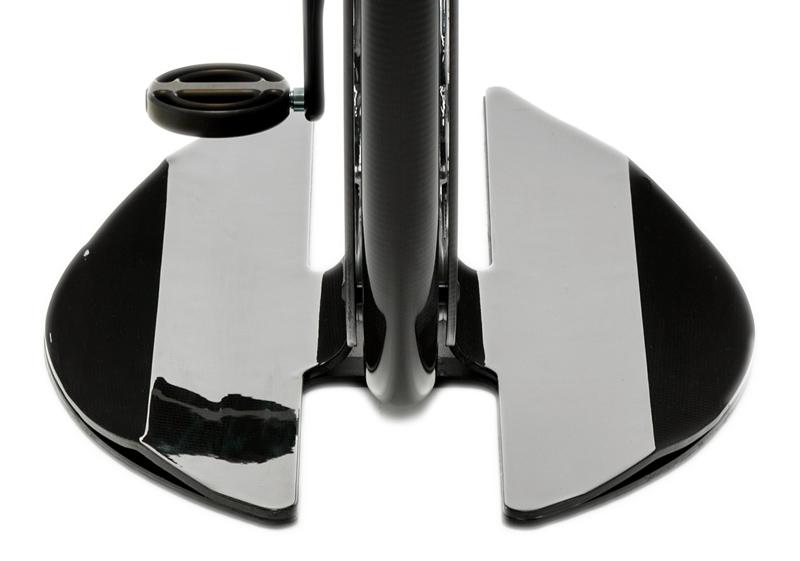 Ciclotte Bespoke Weiß Stahl – Frontansicht