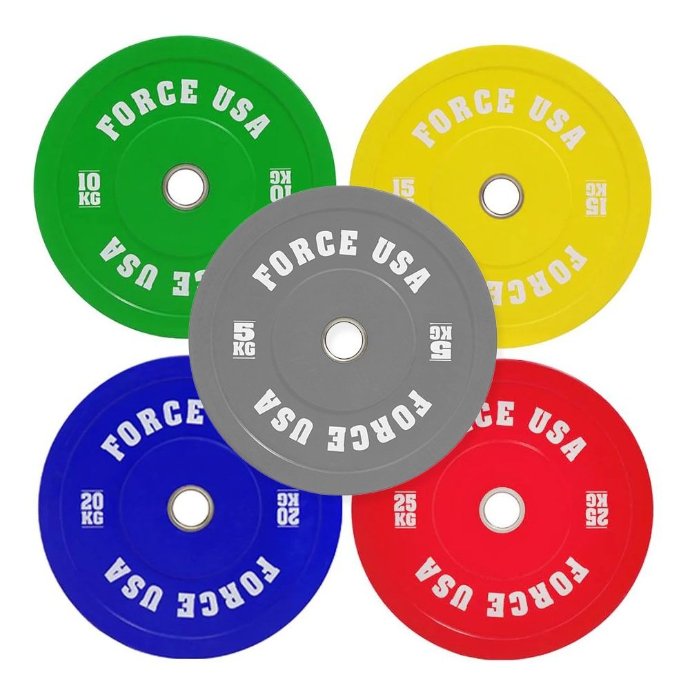 ForceUSA Pro Grade Bumper Plates Hantelscheibe Olympisch