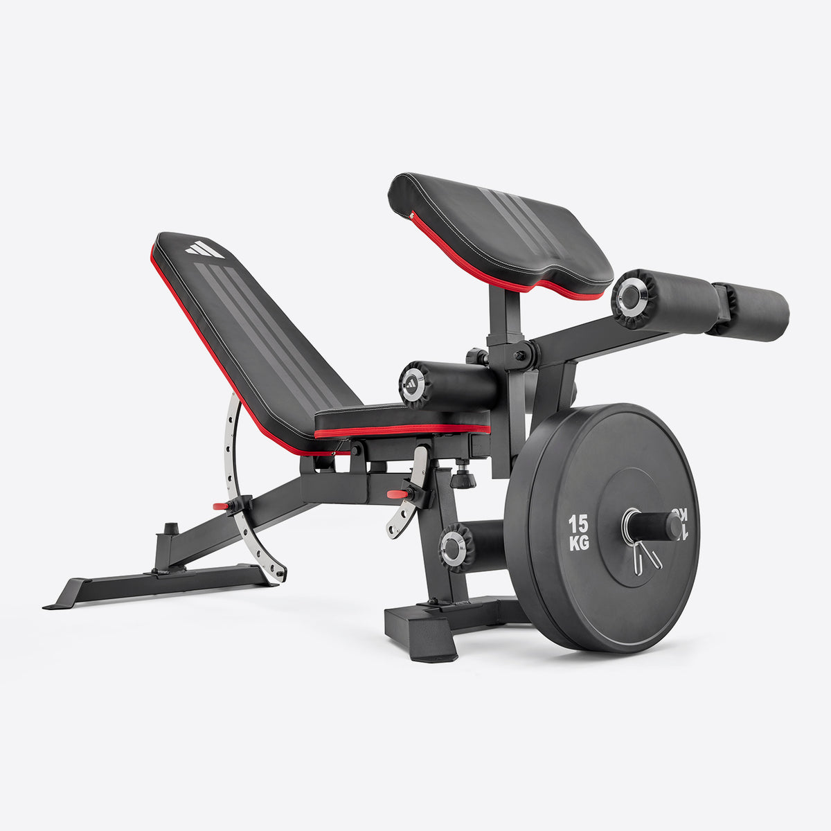 adidas Utility Bench mit Preacher Pad & Leg Extension
