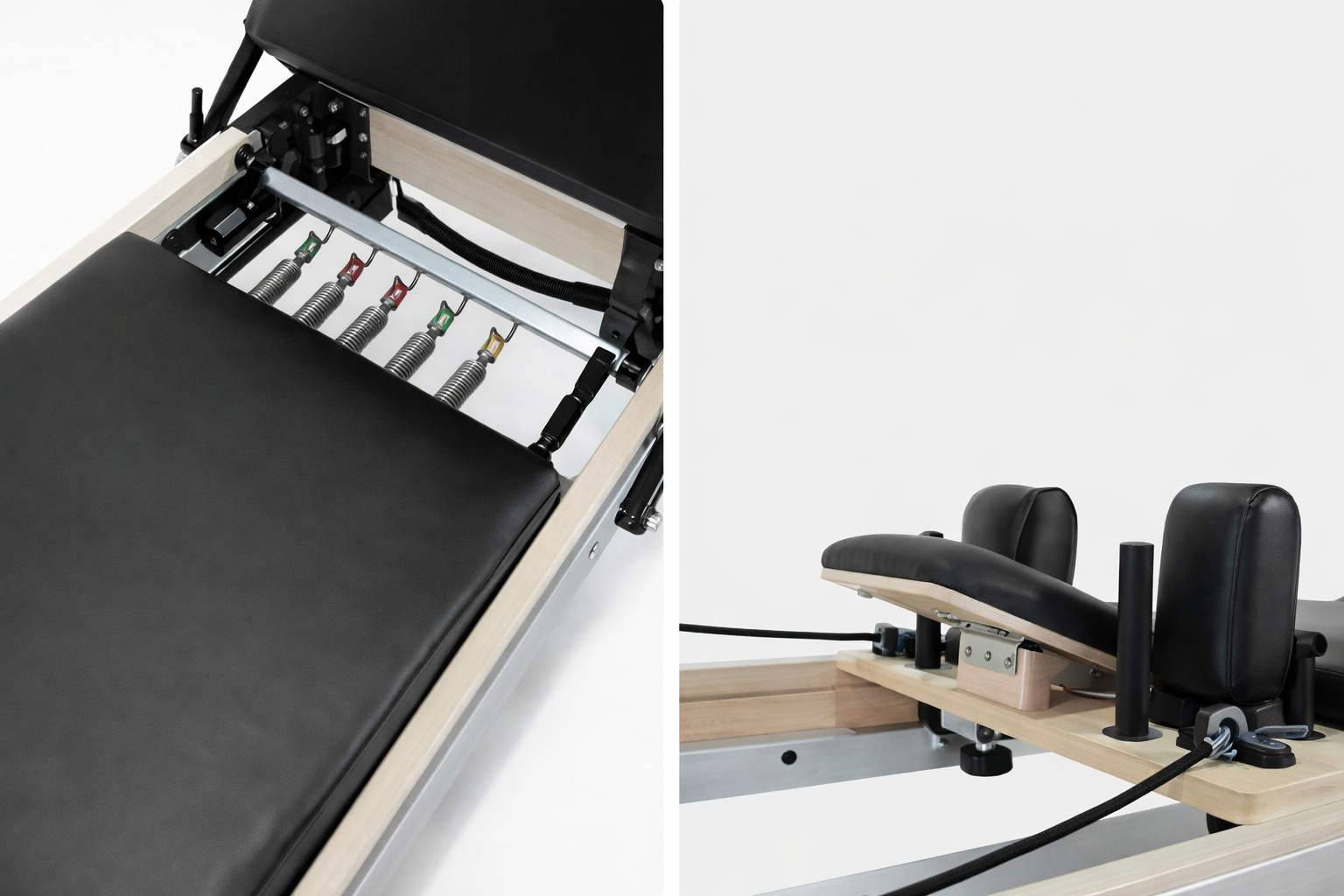 The Virtù Line Reformer CENERE – Ansicht 4 — Pilates Reformer | The Virtù Line
