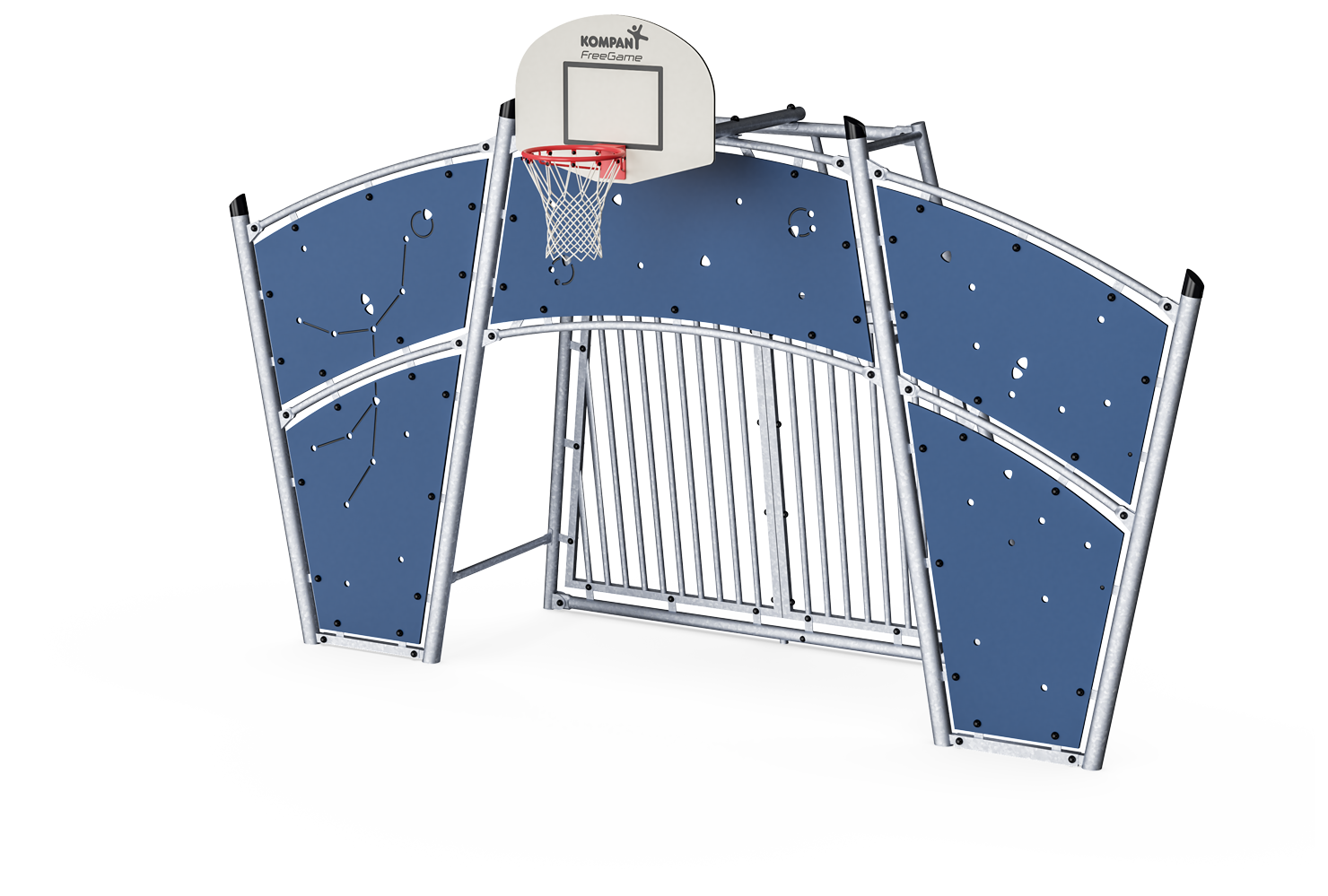Kompan Outdoor Cosmos Multitor für Sportanlage