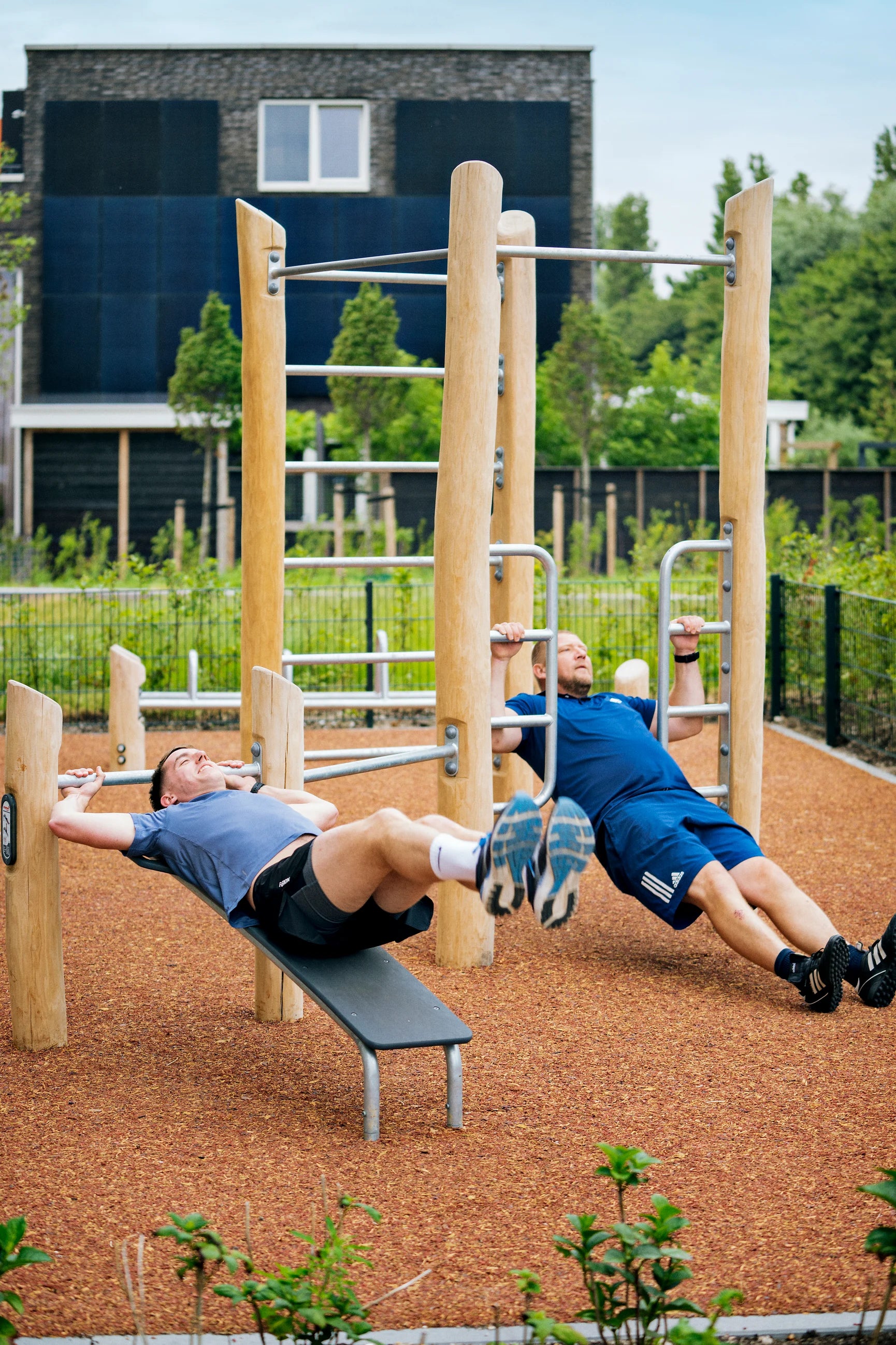Kompan Outdoor Street Workout Robinia Combi 5