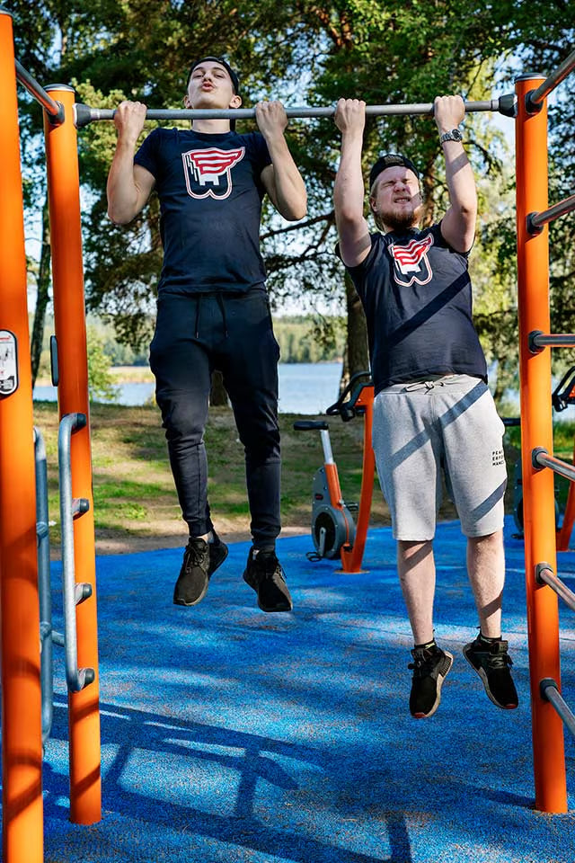 Kompan Outdoor Street Workout Combi 5