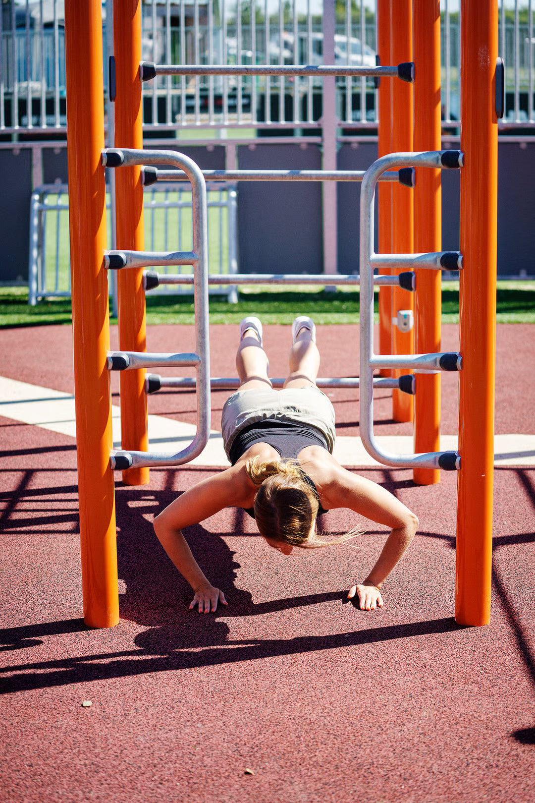 Kompan Outdoor Street Workout Push Up & Pull Up Station