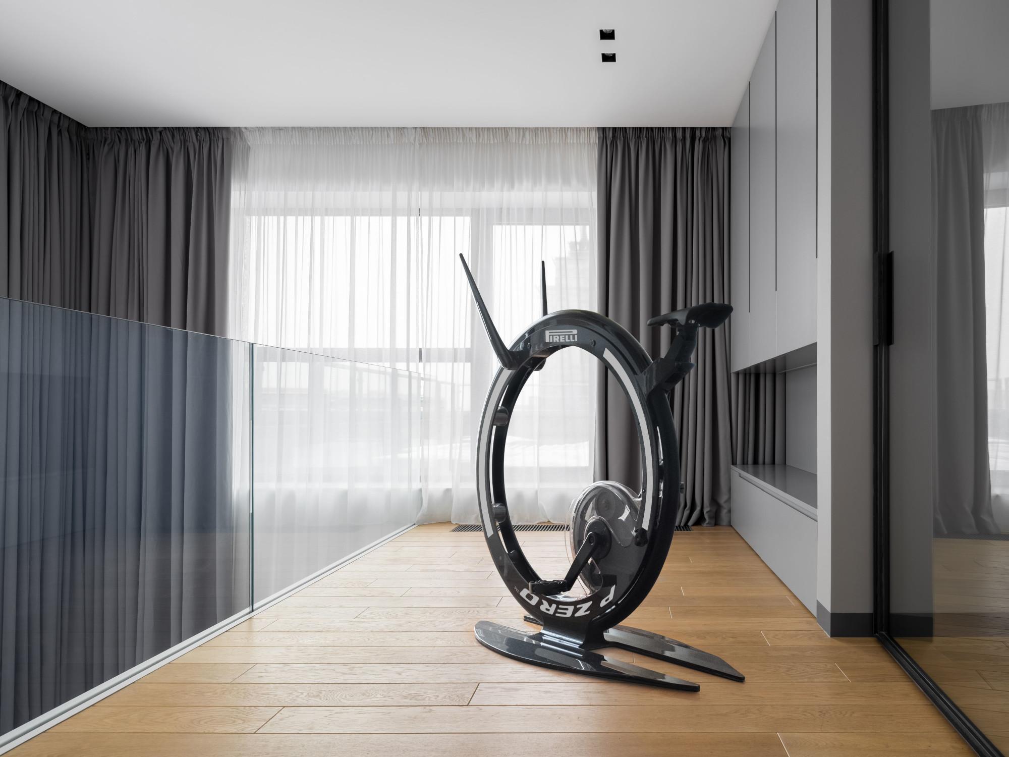 Ciclotte Pirelli – Aufstellung im Designraum