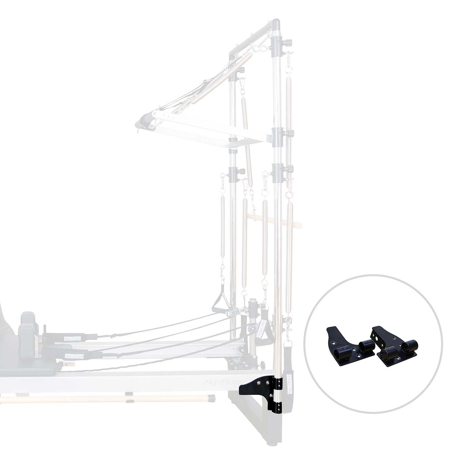 Align Pilates Half Cadillac Bracket-Set für Pilates Reformer