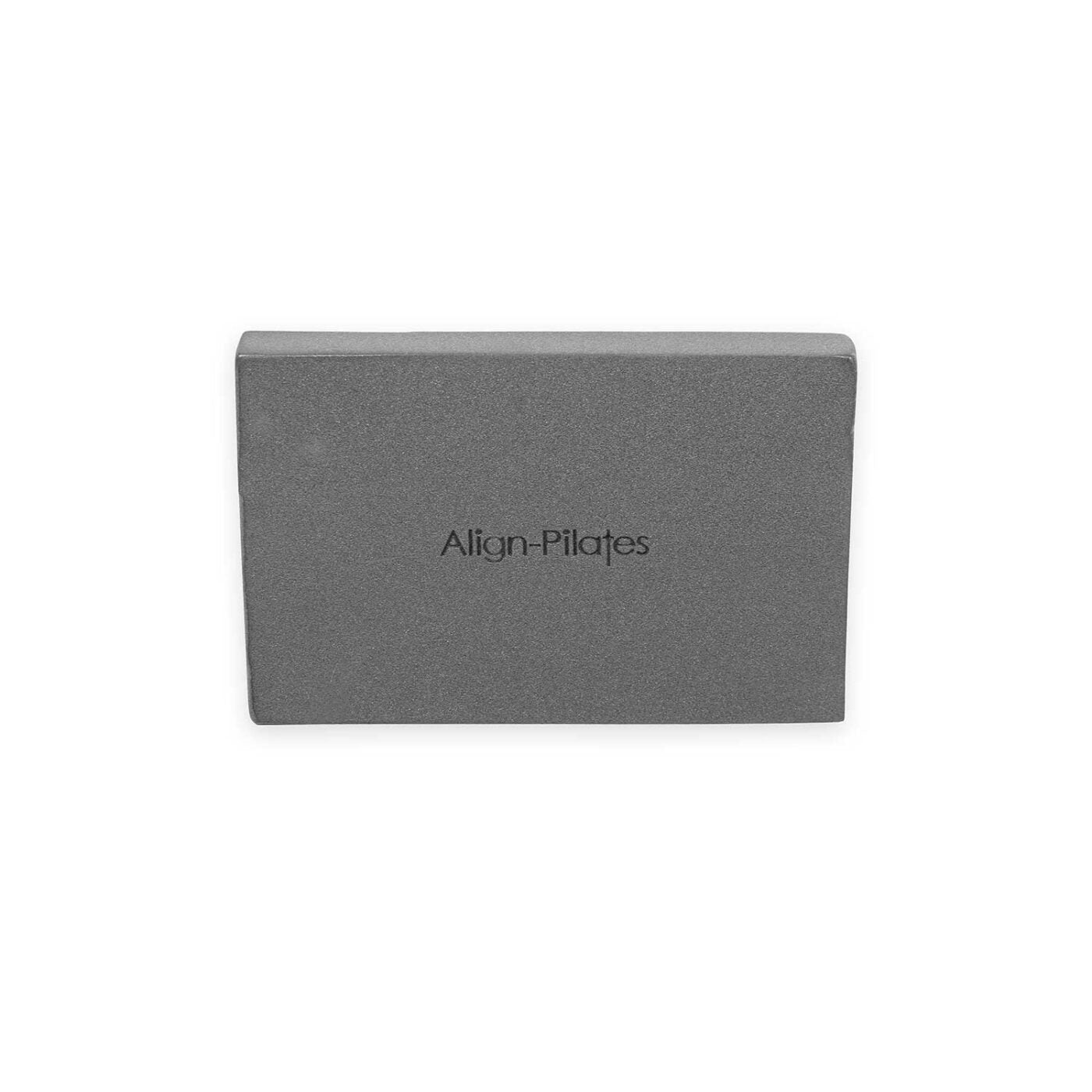 Align Pilates Pilates-Block in Graphit mit Align-Pilates-Branding