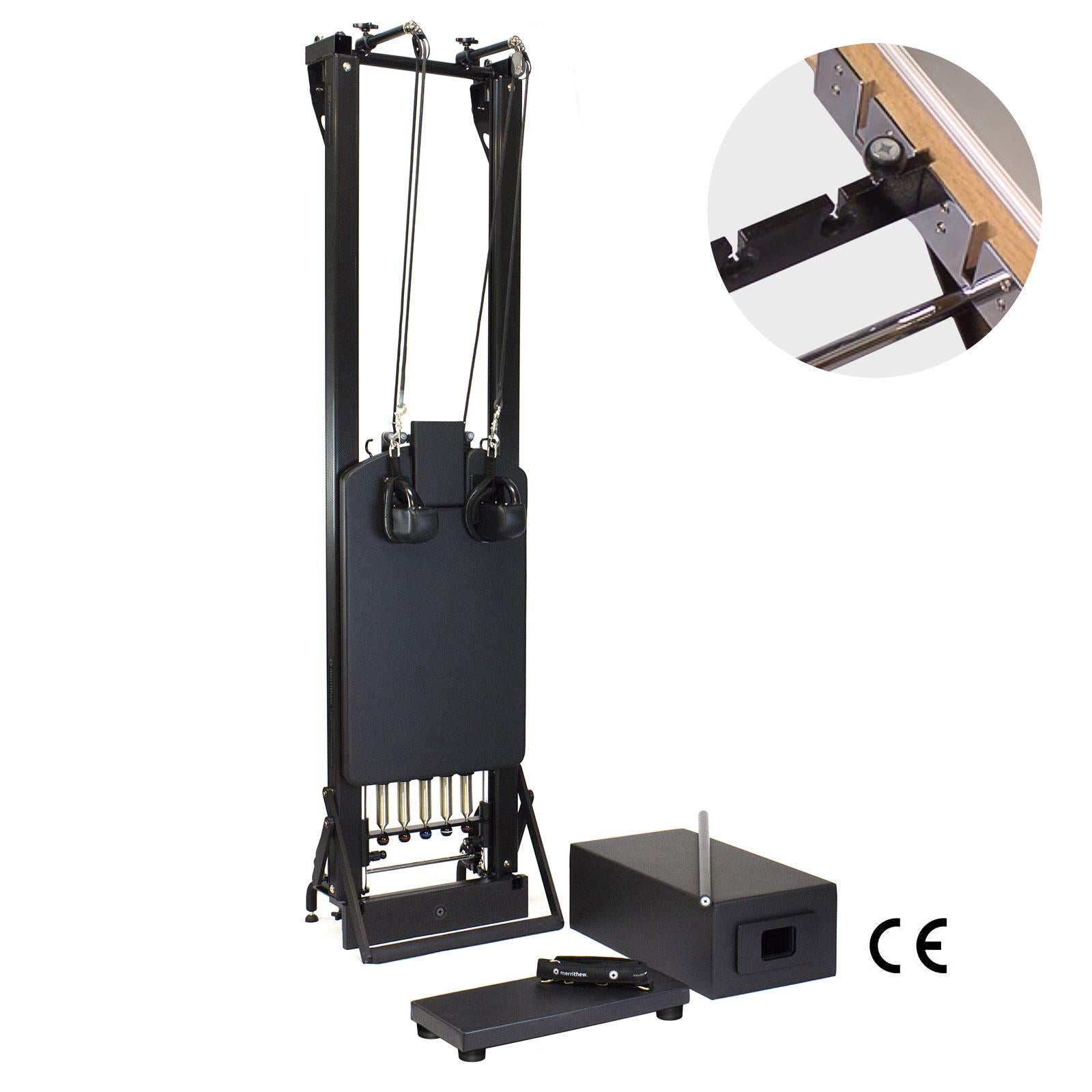Merrithew SPX Max Reformer Jet Black – Ansicht 2 — Pilates Reformer | Merrithew