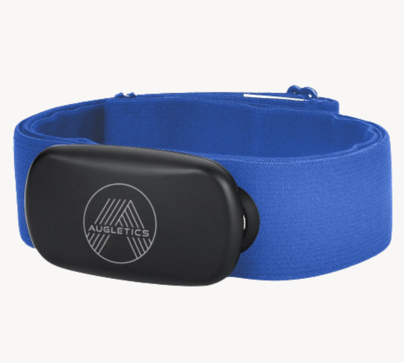 Augletics Bluetooth Pulsgurt – Vorderansicht der Sensoreinheit