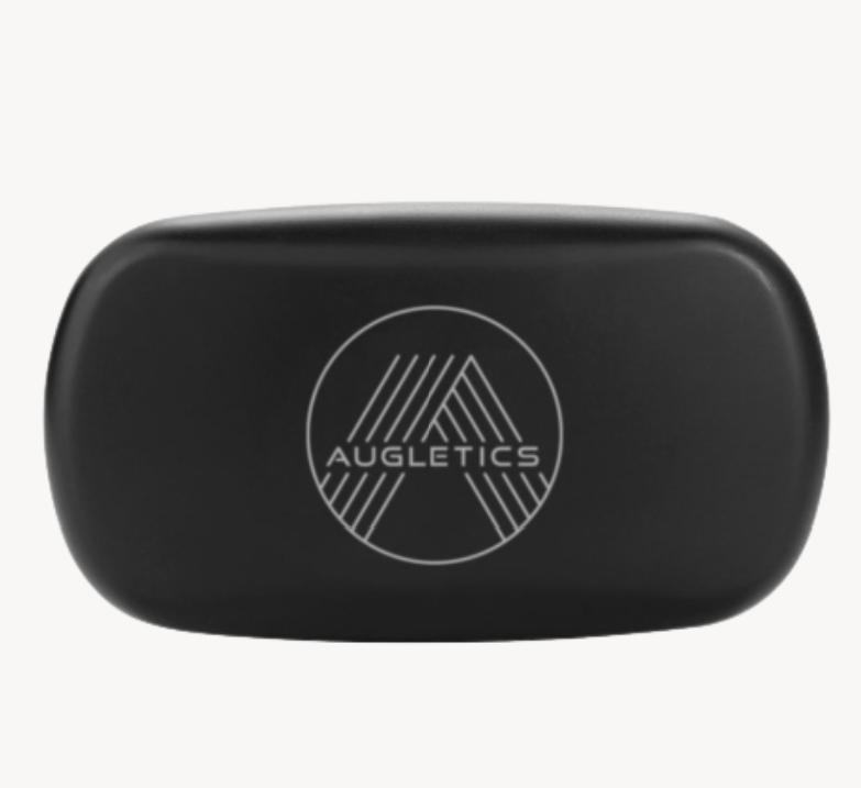 Augletics Bluetooth Pulsgurt – Sensoreinheit mit Gurt von der Seite