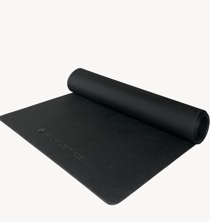 Augletics PVC-Bodenschutzmatte – Aufsicht auf die ausgerollte Matte