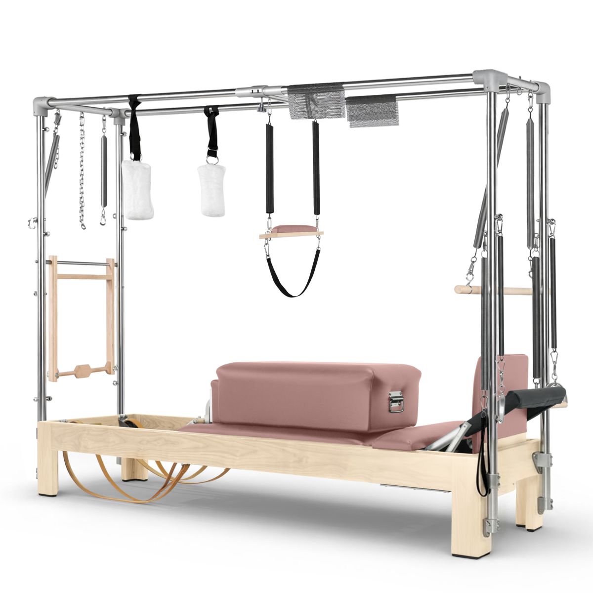 Elina Pilates Klassischer Reformer Cadillac aus Naturholz