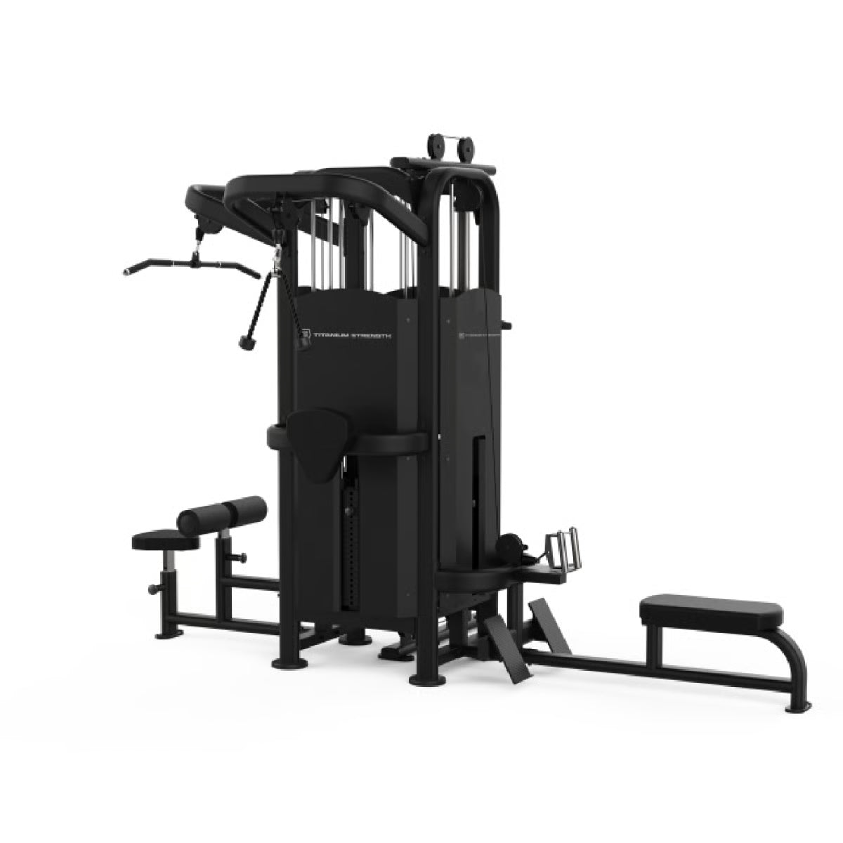 Titanium Strength Black Series 4 Stationen Multifunktionsturm
