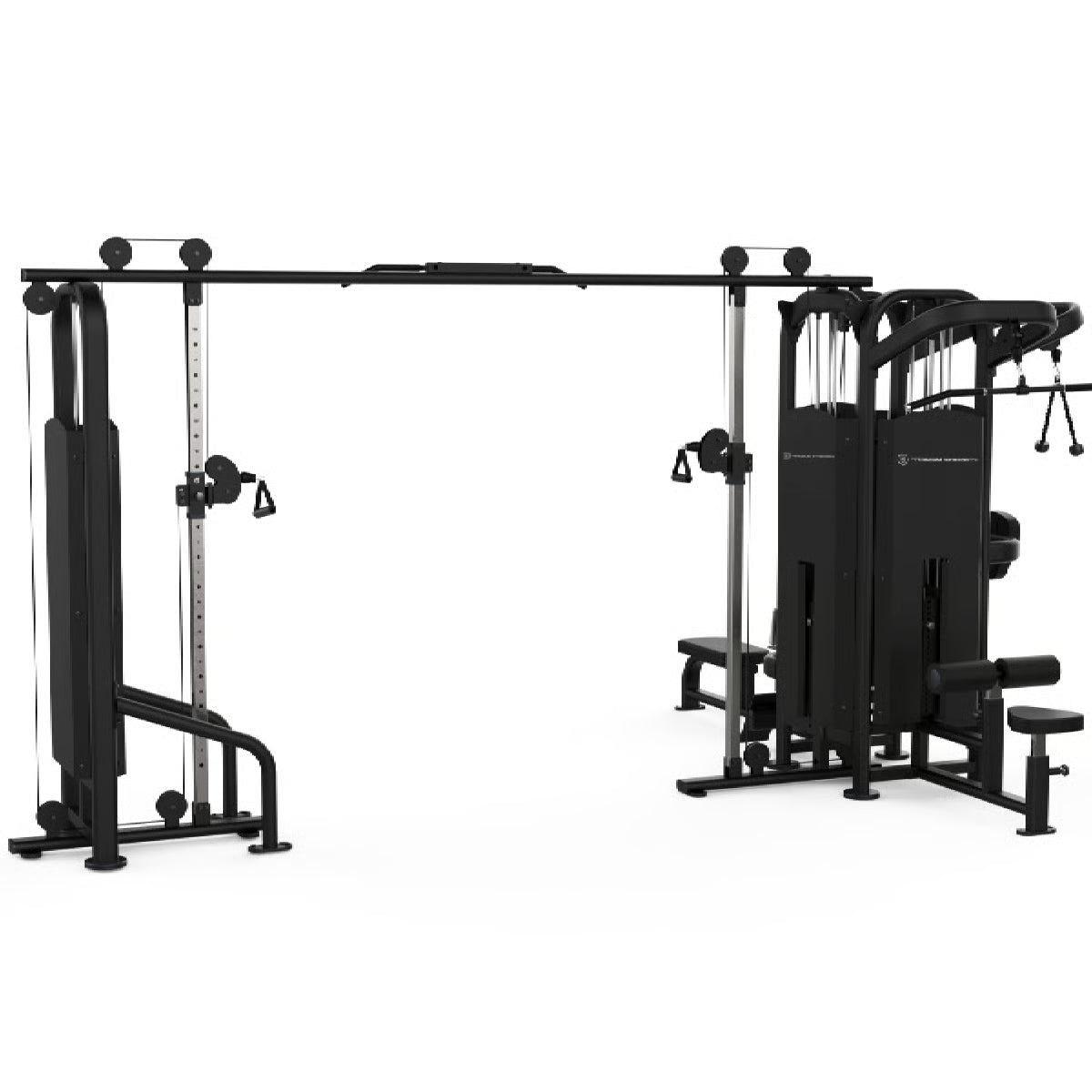 Titanium Strength Black Series 5 Stationen Multifunktionsturm
