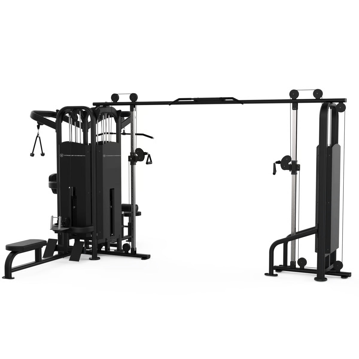 Titanium Strength Black Series 5 Stationen Multifunktionsturm