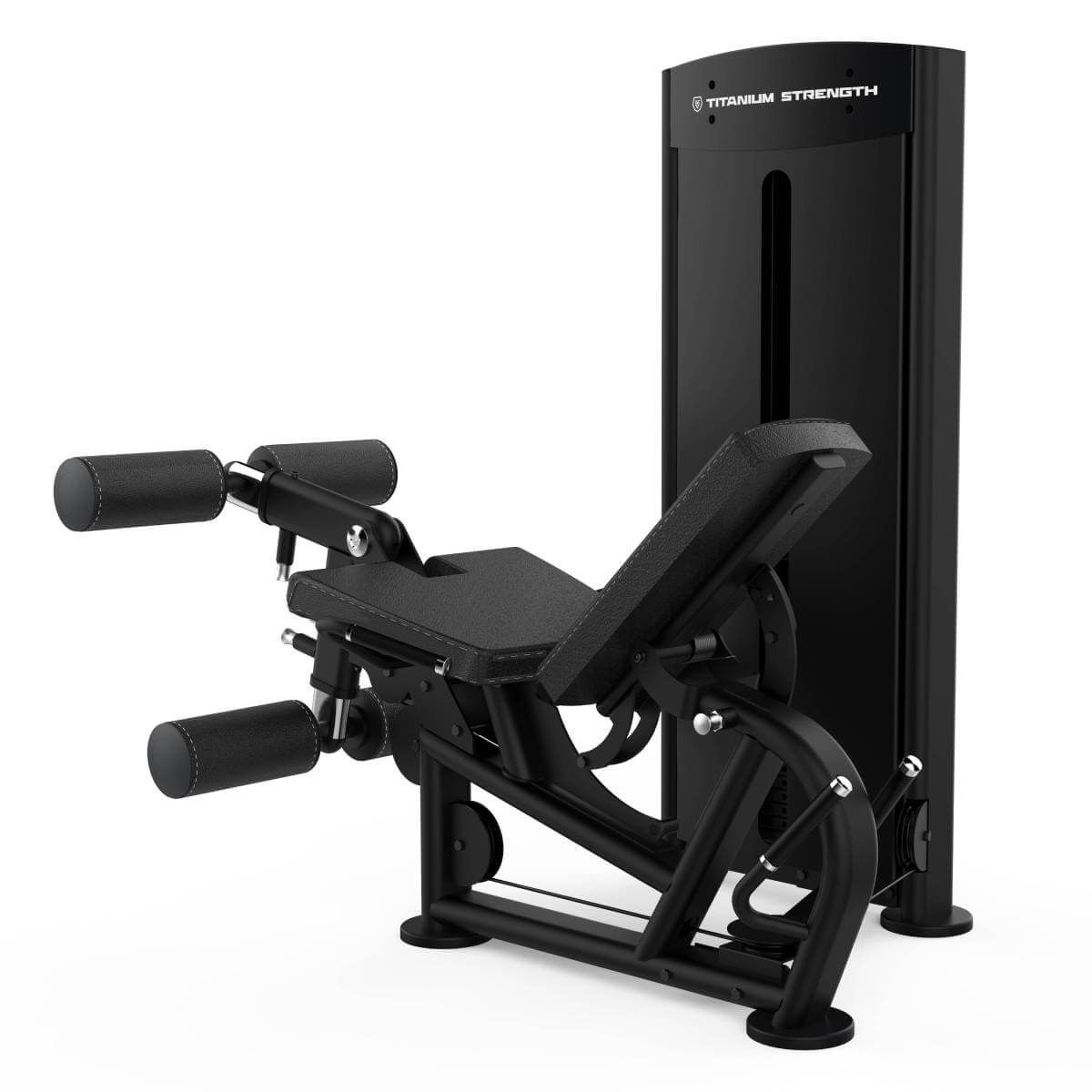 Titanium Strength Black Series Liegender Beinbeuger und Beinstrecker Maschine