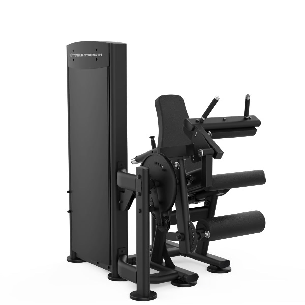 Titanium Strength Black Series Sitzender Beinbeuger und Beinstrecker Maschine