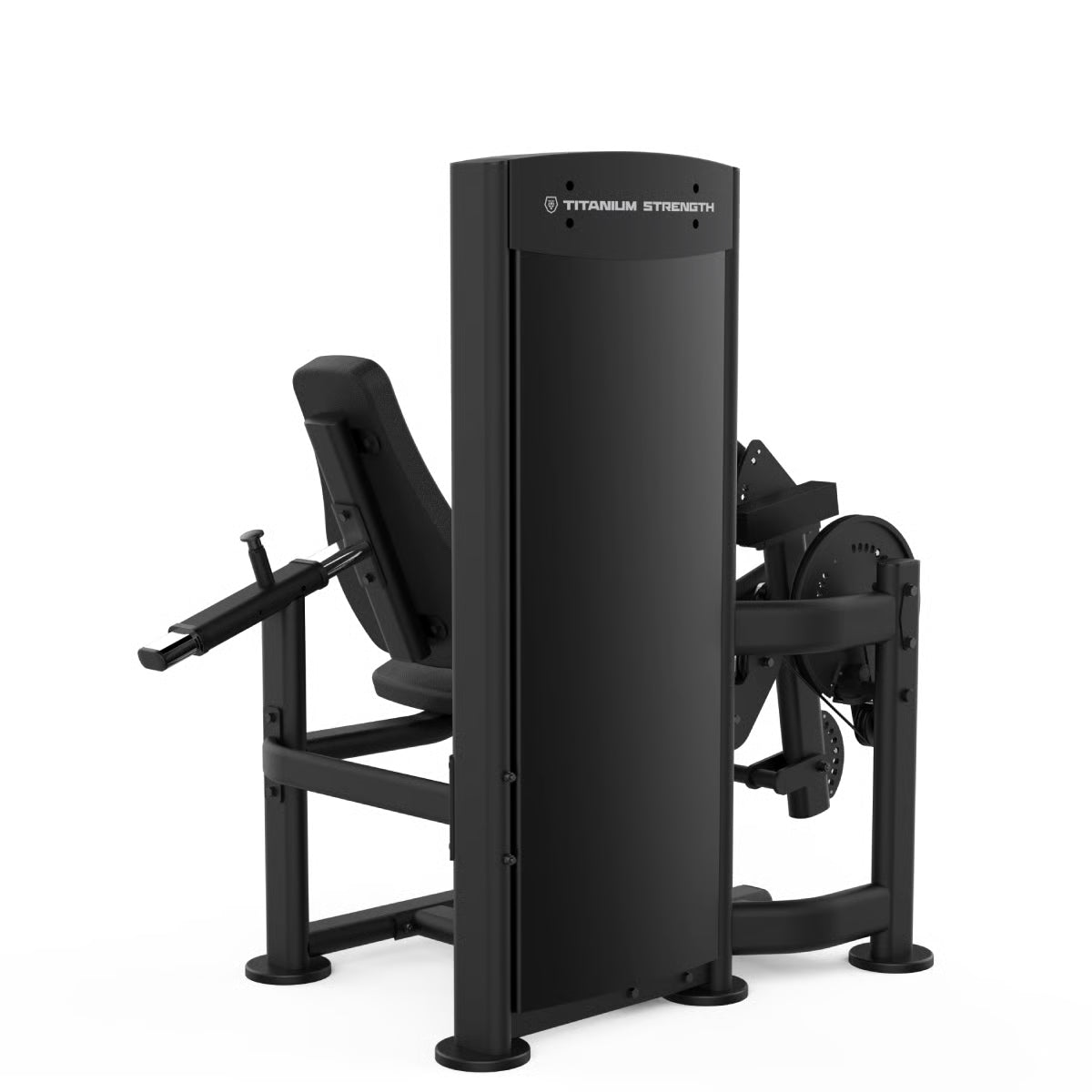 Titanium Strength Black Series Sitzender Beinbeuger und Beinstrecker Maschine