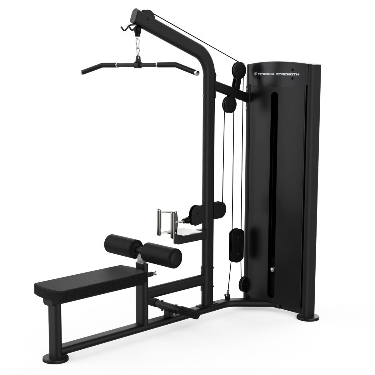 Titanium Strength Black Series Rudergerät und Latzug