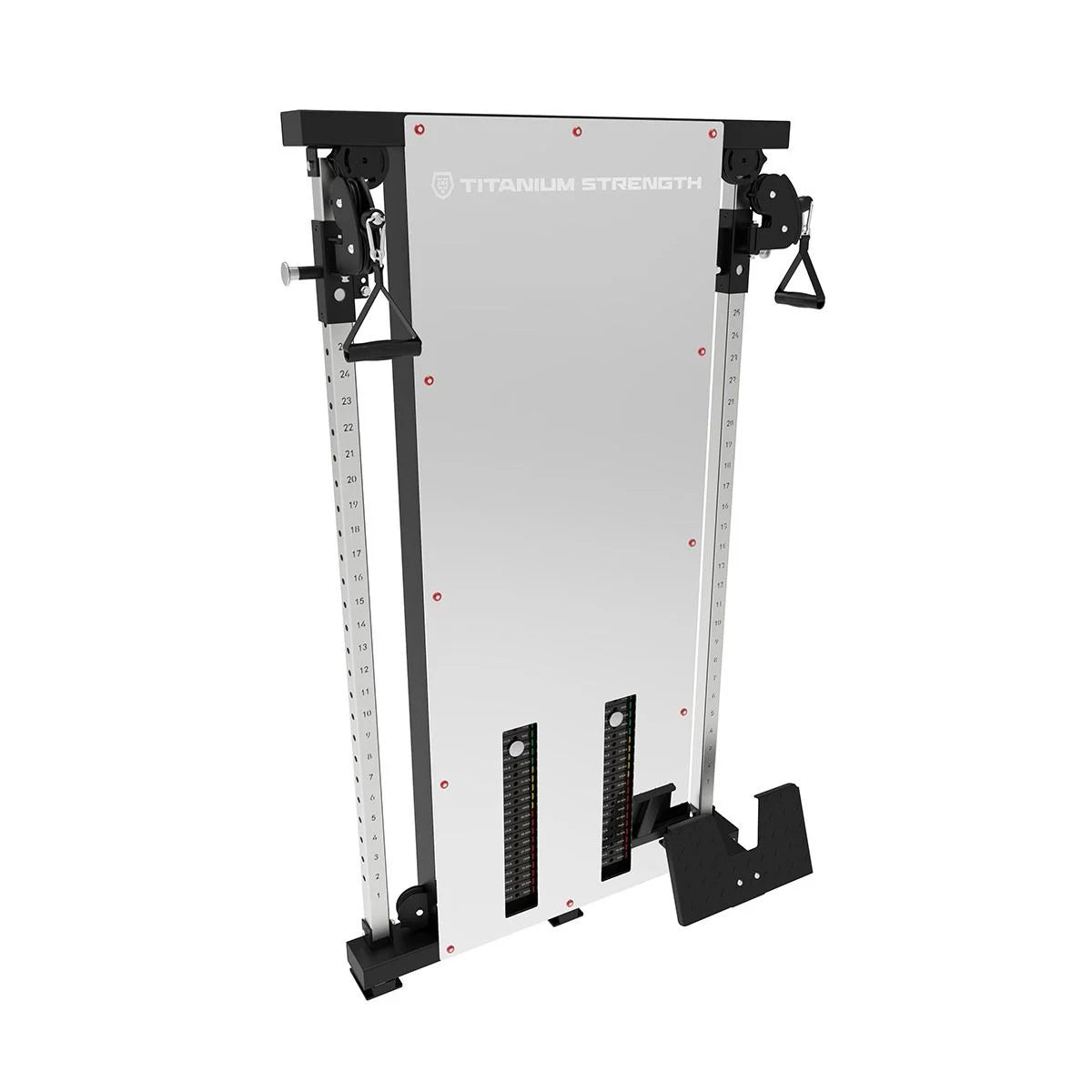 Titanium Strenght Cablecross mit Spiegeleffekt CC1 (2x90 kg) Wandmontage