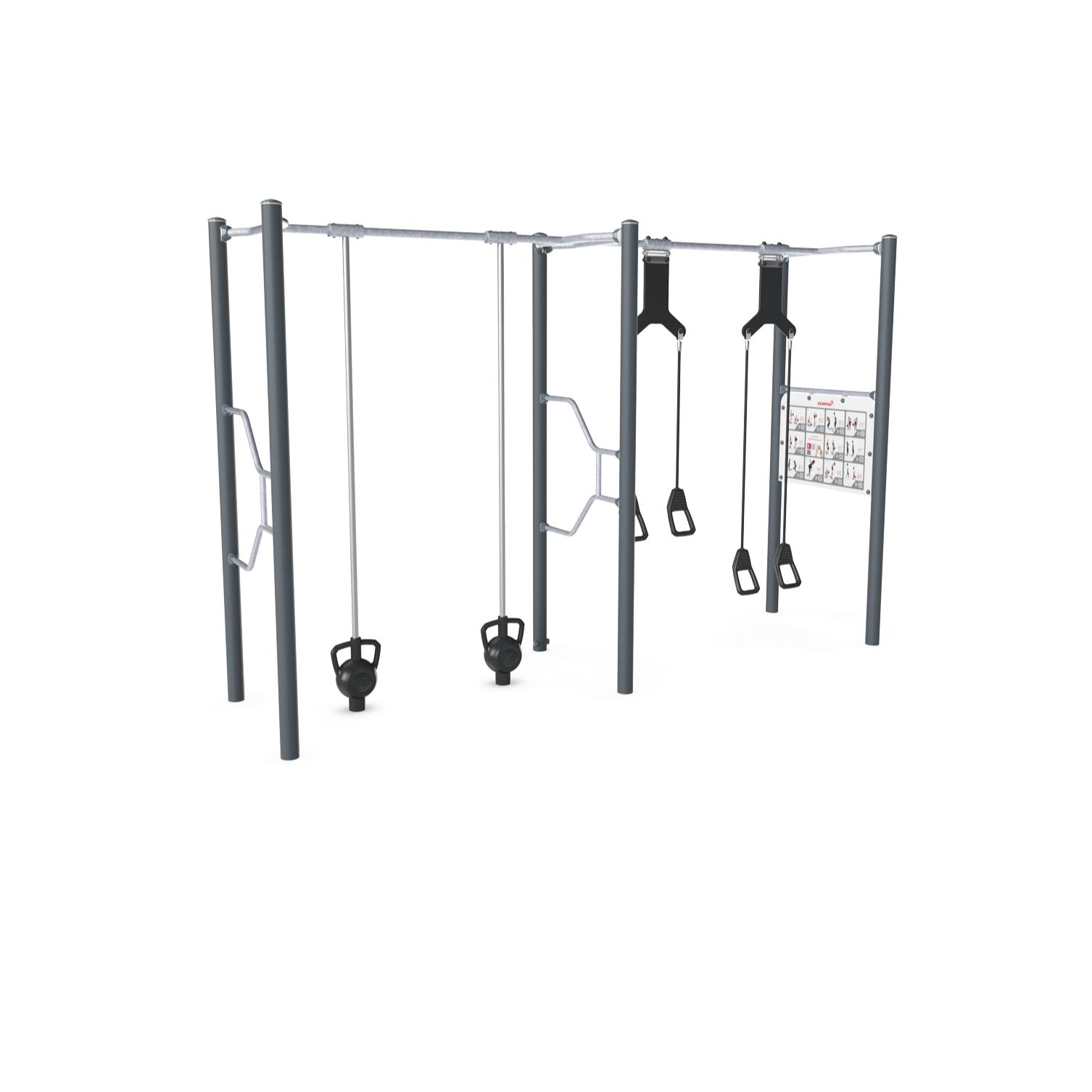 Kompan Outdoor Crosstraining Compact Combi 4