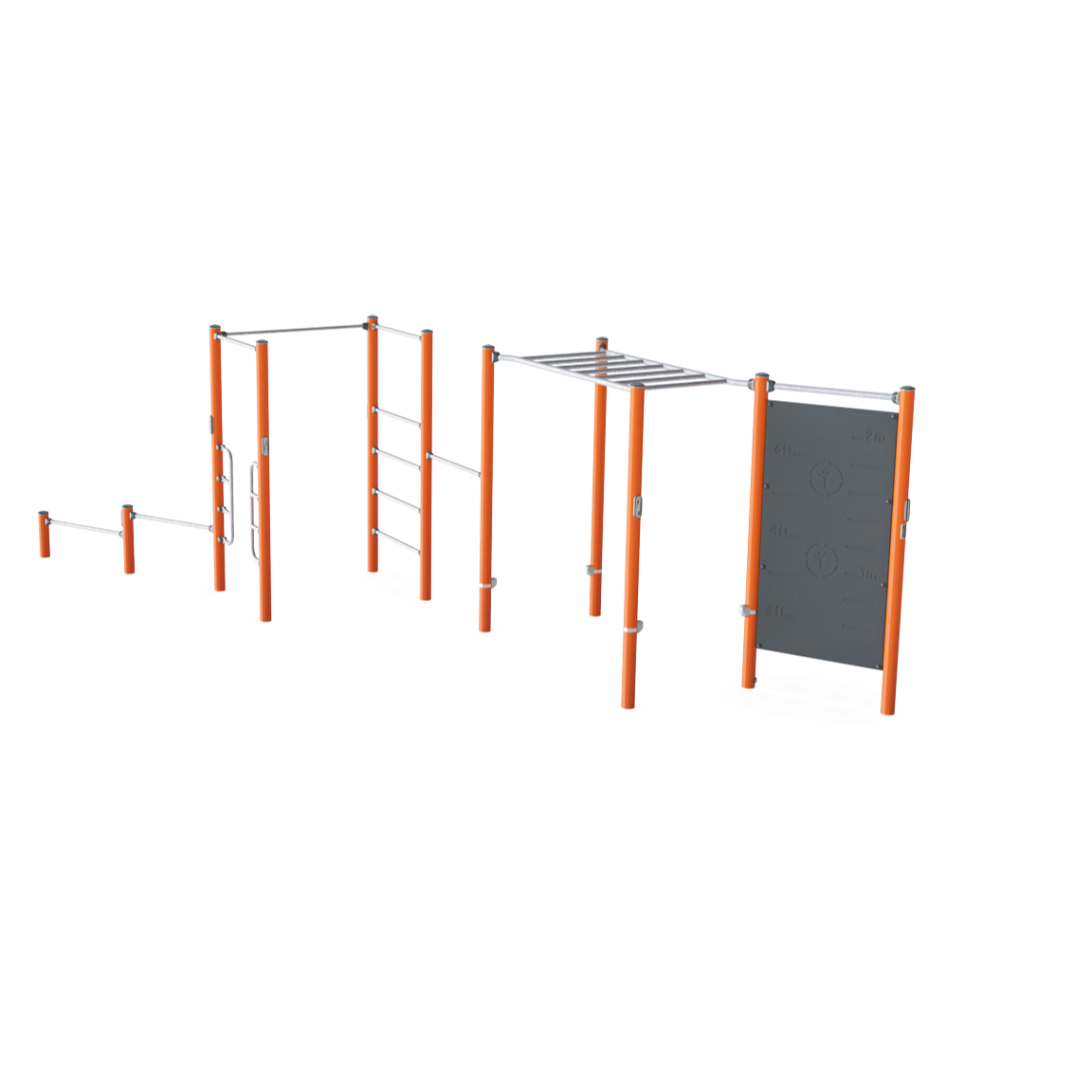 Kompan Outdoor Street Workout Combi 3