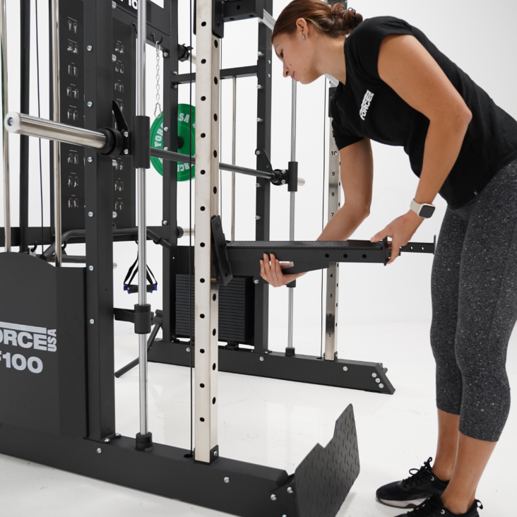Force USA F100 V2 Functional Trainer inkl. 200 kg Gewichtsplatten F100 V2