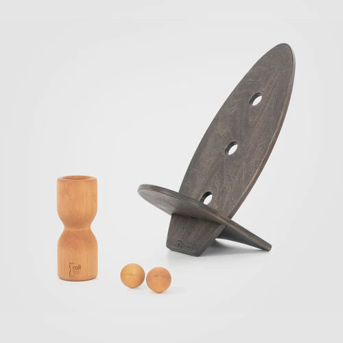 rollholz Balance Board Set klein