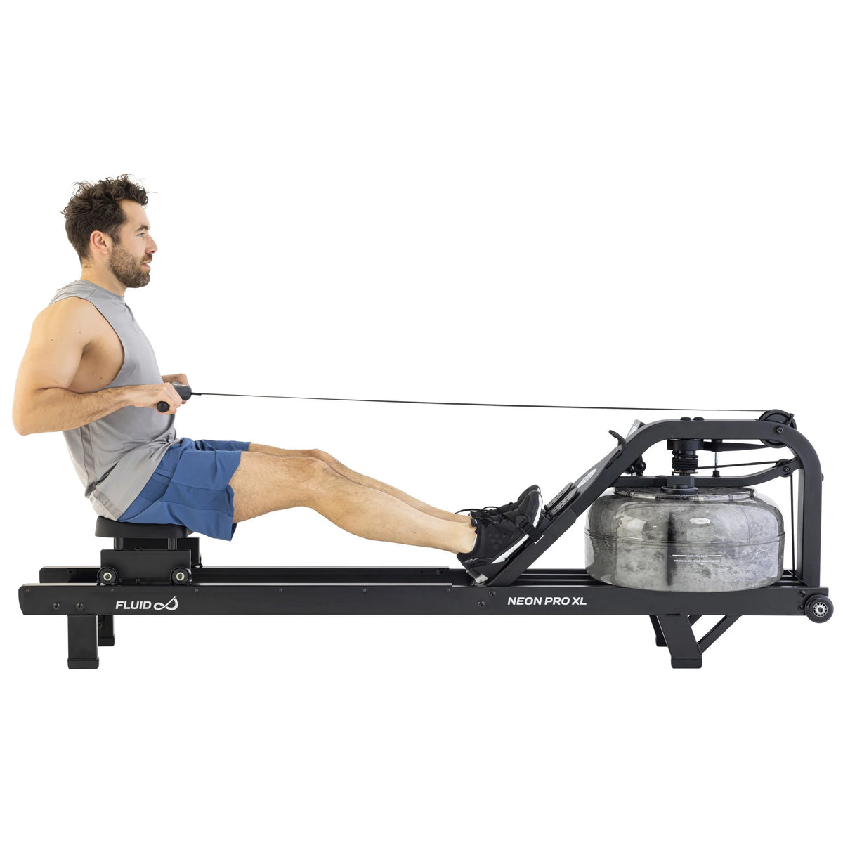 Fluid Rower Rudergerät Neon Pro XL