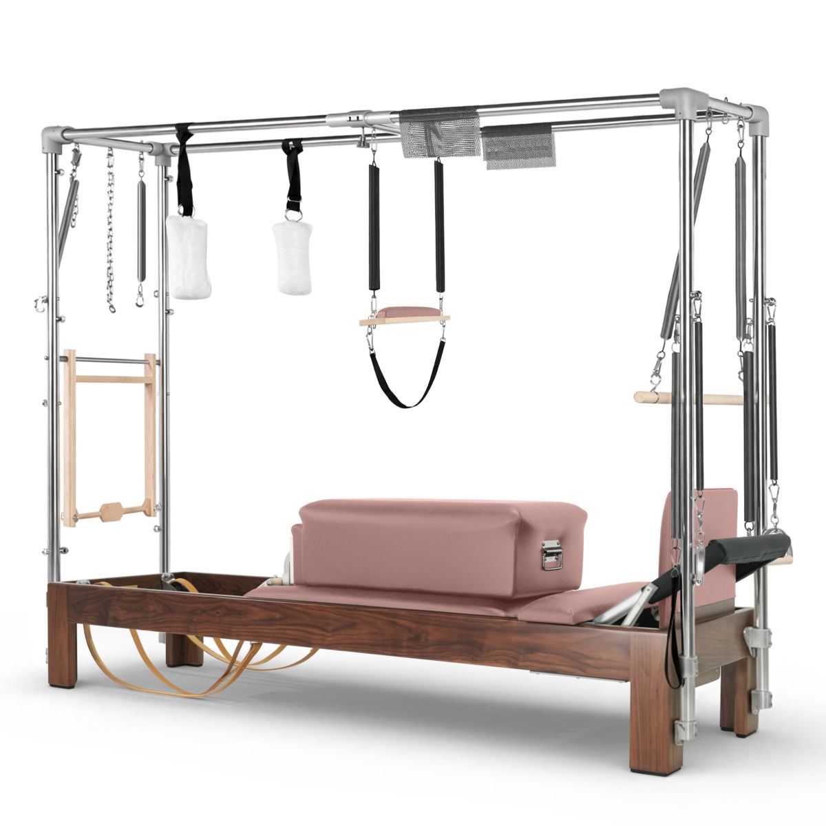 Elina Pilates Klassischer Reformer Cadillac Walnussholz