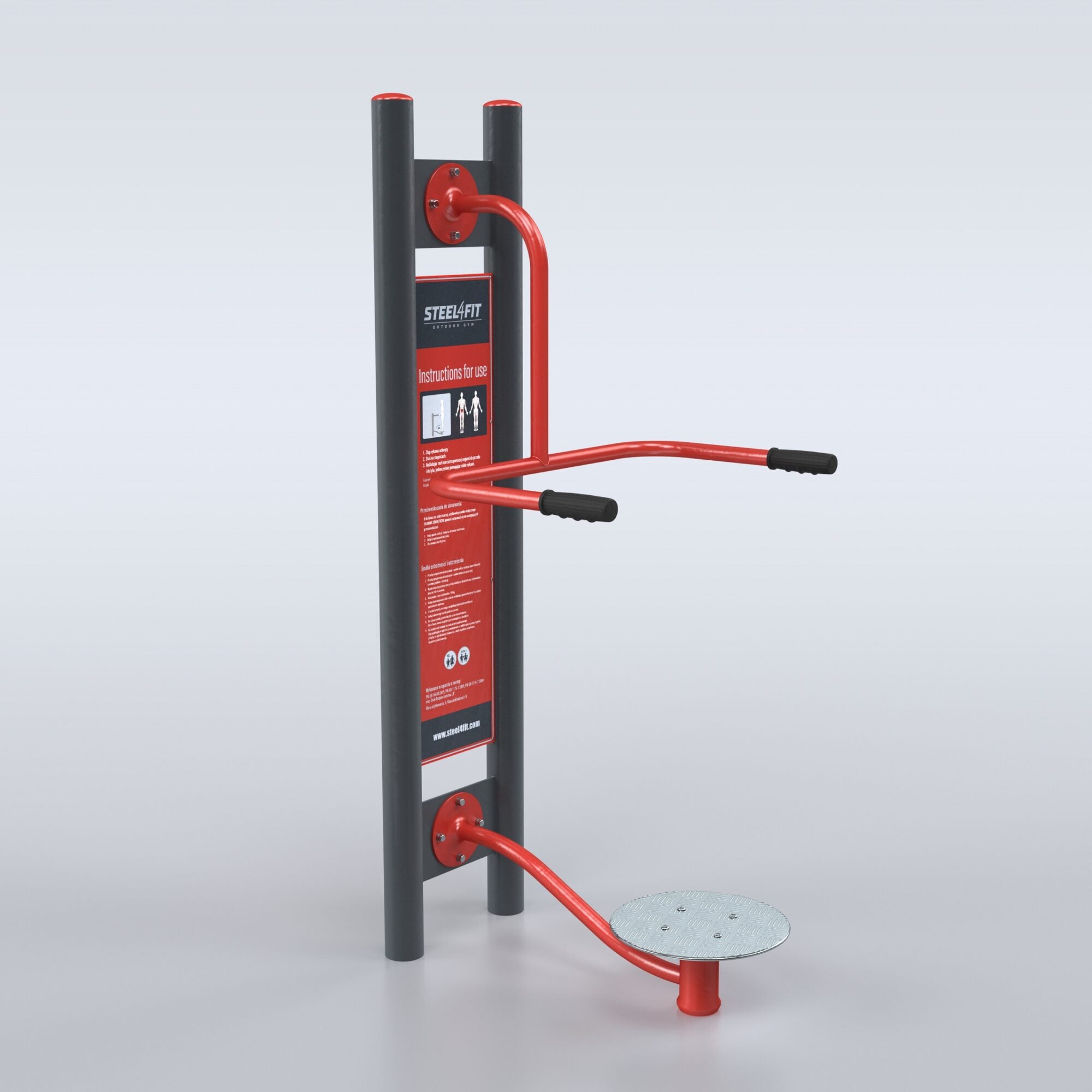 TRAINER Outdoor "4 Outdoor Gym Stations" Twister