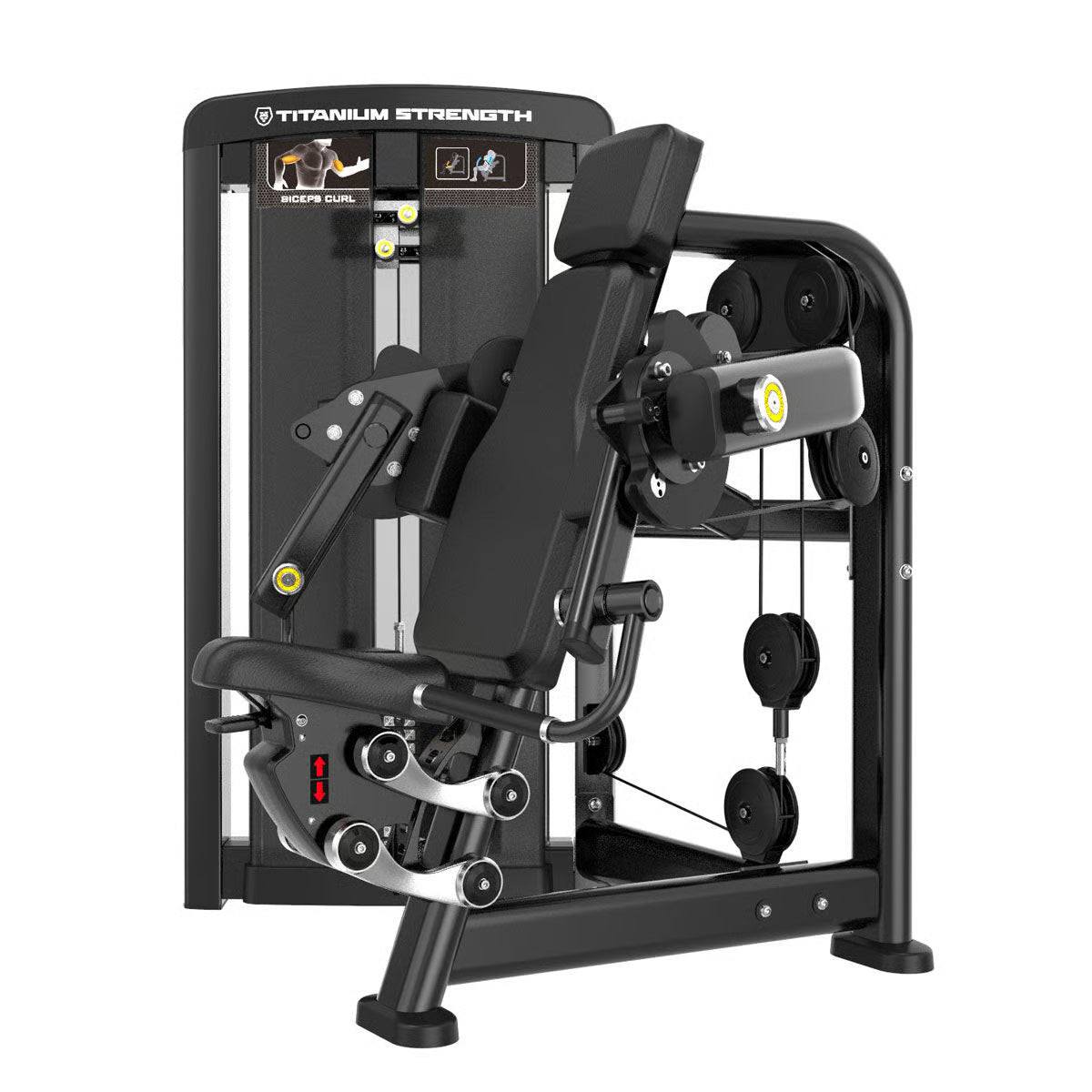 Titanium Strength Genesis Series einarmiger Bizeps Curl