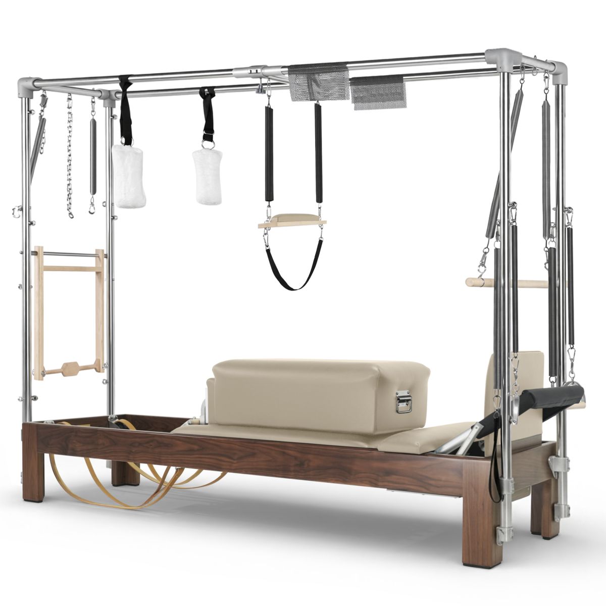 Elina Pilates Klassischer Reformer Cadillac Walnussholz