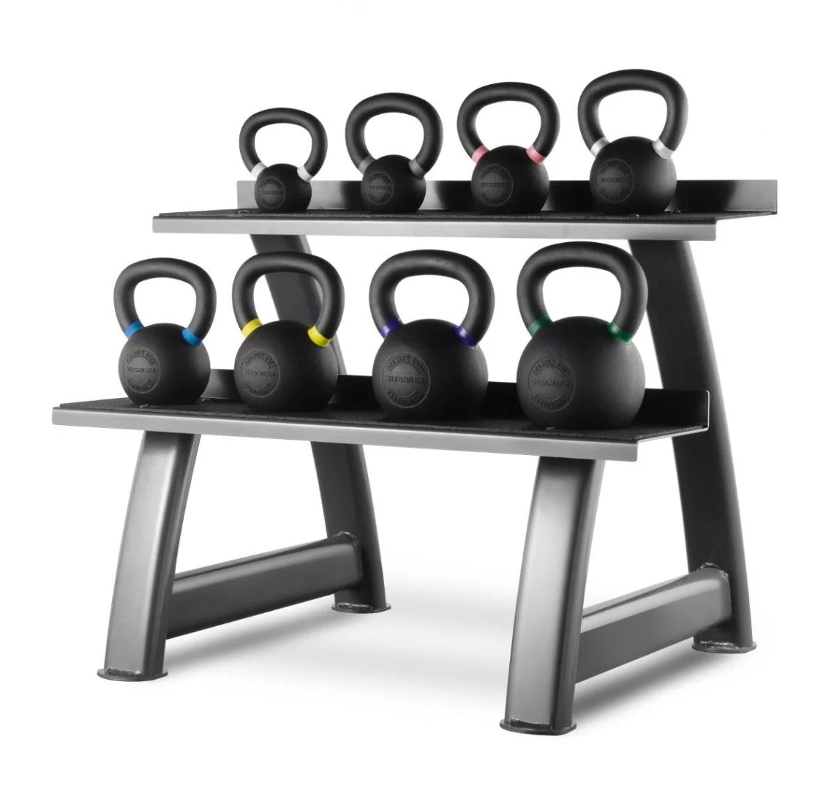 Titanium Strength Kettlebell-Set 4-24 kg + Rack SK24