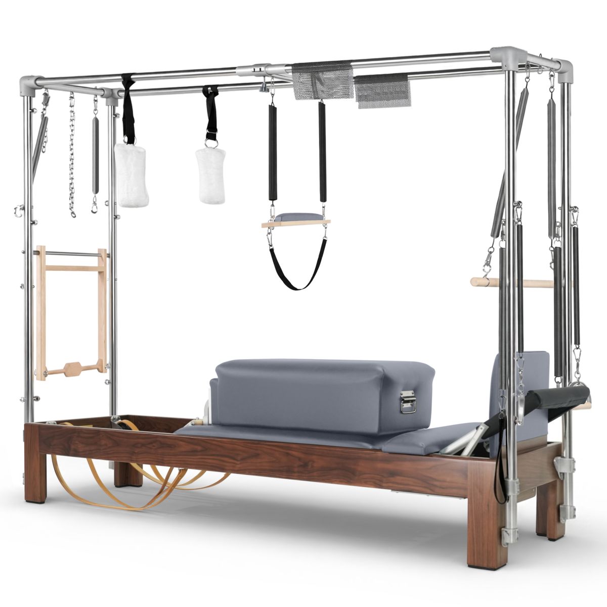 Elina Pilates Klassischer Reformer Cadillac Walnussholz