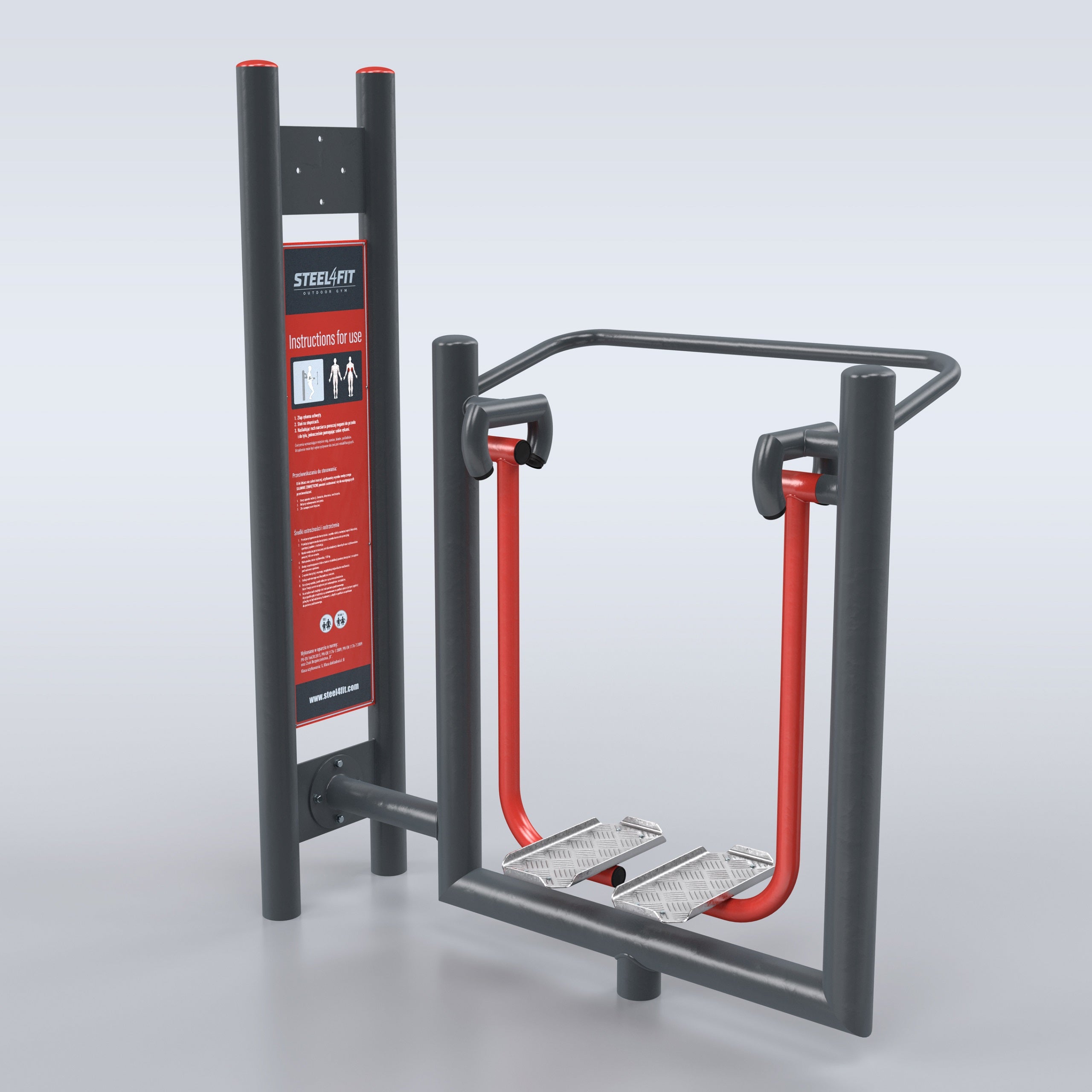 TRAINER Outdoor "3 Outdoor Gym Stations" Air Walker