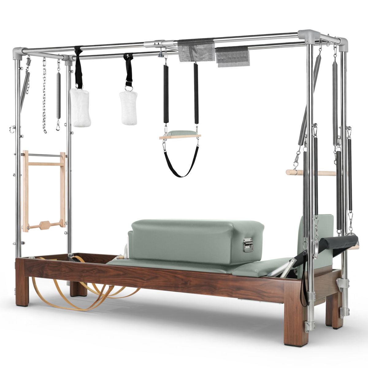 Elina Pilates Klassischer Reformer Cadillac Walnussholz