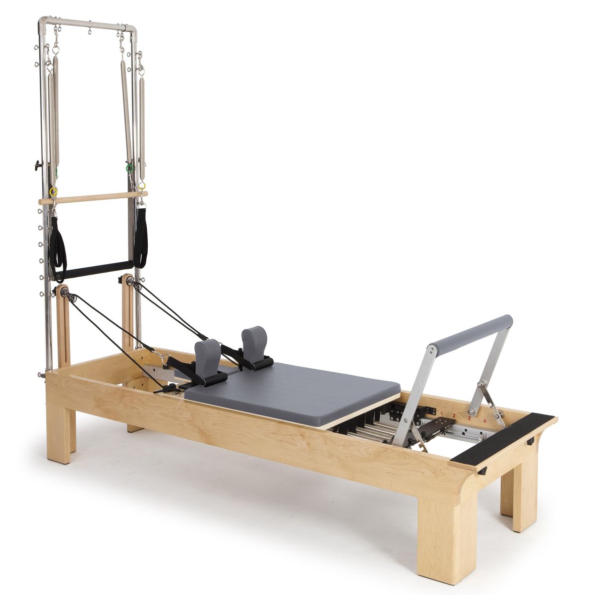 Elina Pilates Holz Physio Reformer mit Half Cadillac — Pilates Reformer | Elina Pilates