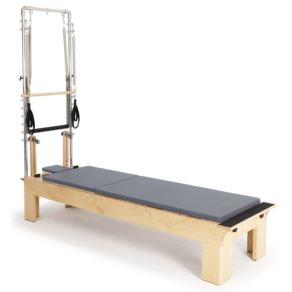 Elina Pilates Holz Physio Reformer mit Half Cadillac – Ansicht 2 — Pilates Reformer | Elina Pilates