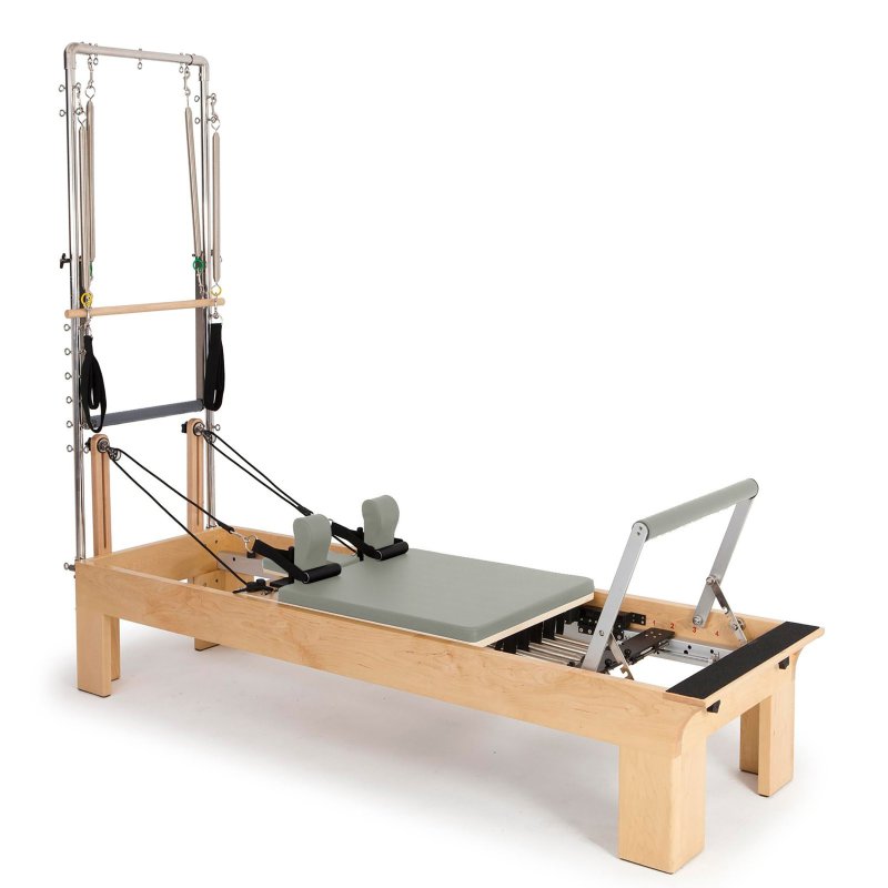 Elina Pilates Holz Physio Reformer mit Half Cadillac – Ansicht 12 — Pilates Reformer | Elina Pilates