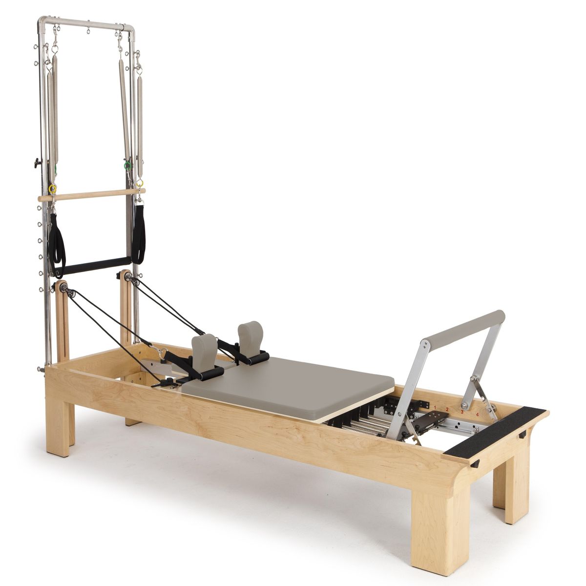 Elina Pilates Holz Physio Reformer mit Half Cadillac – Ansicht 8 — Pilates Reformer | Elina Pilates