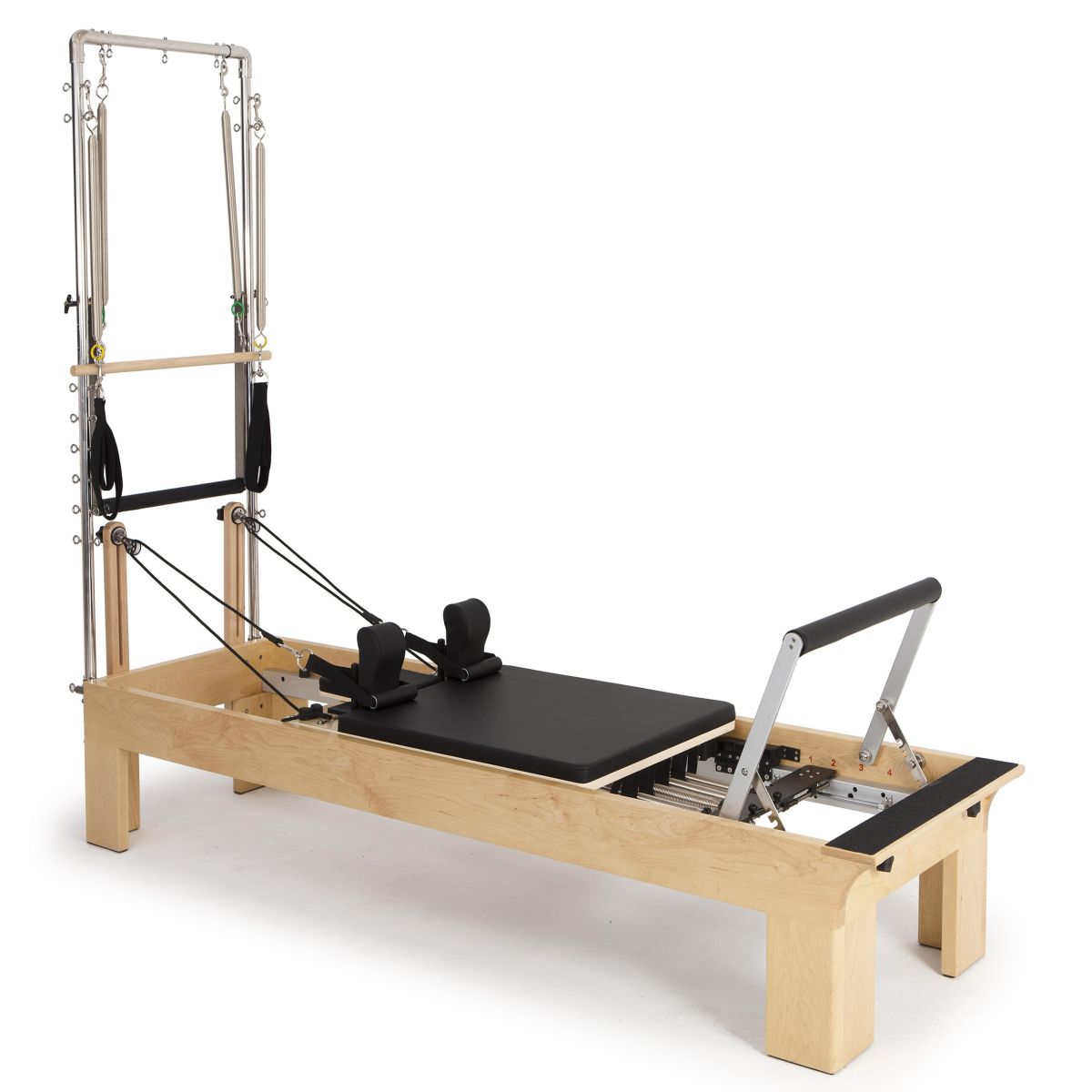 Elina Pilates Holz Physio Reformer mit Half Cadillac – Ansicht 10 — Pilates Reformer | Elina Pilates