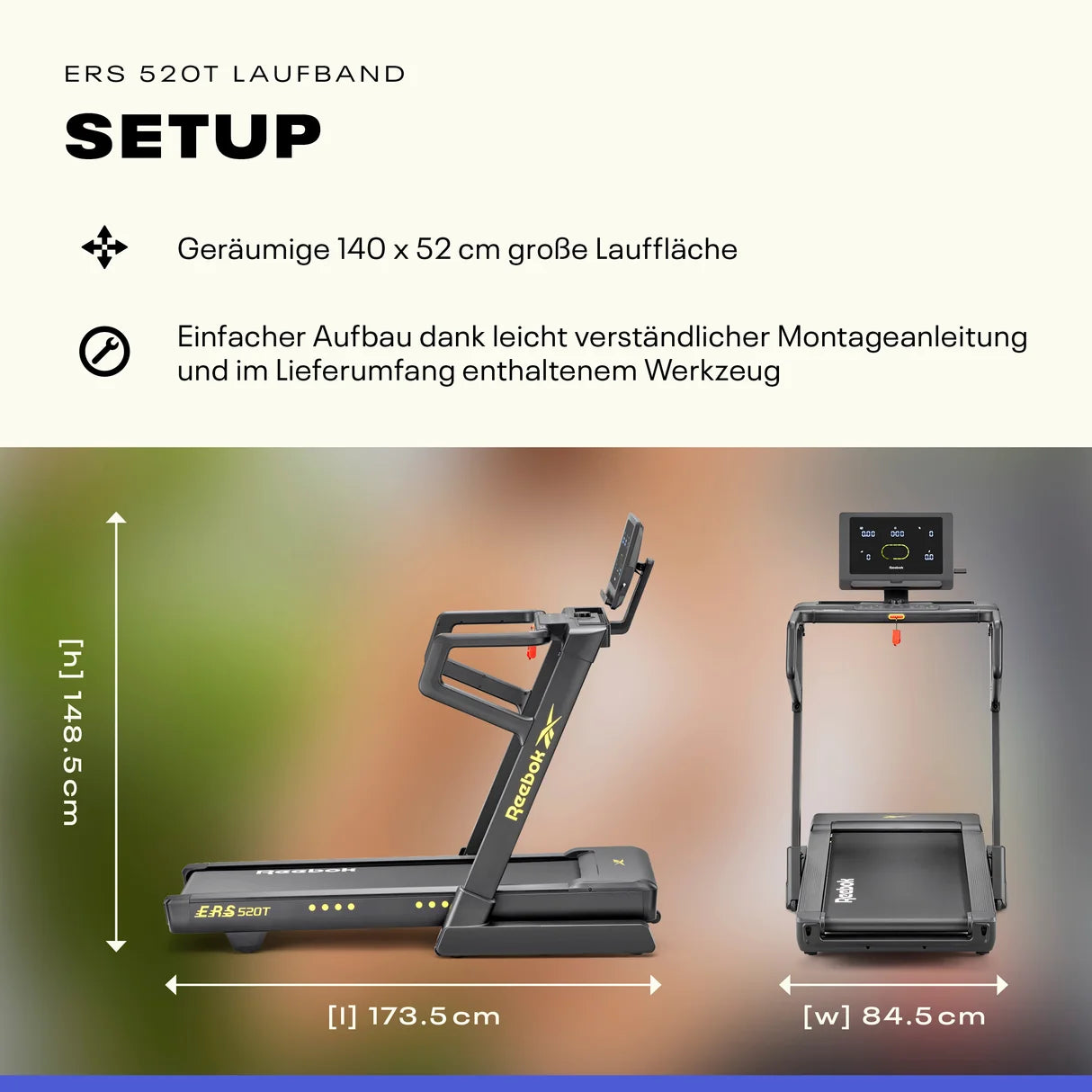Reebok Laufband ERS 520T