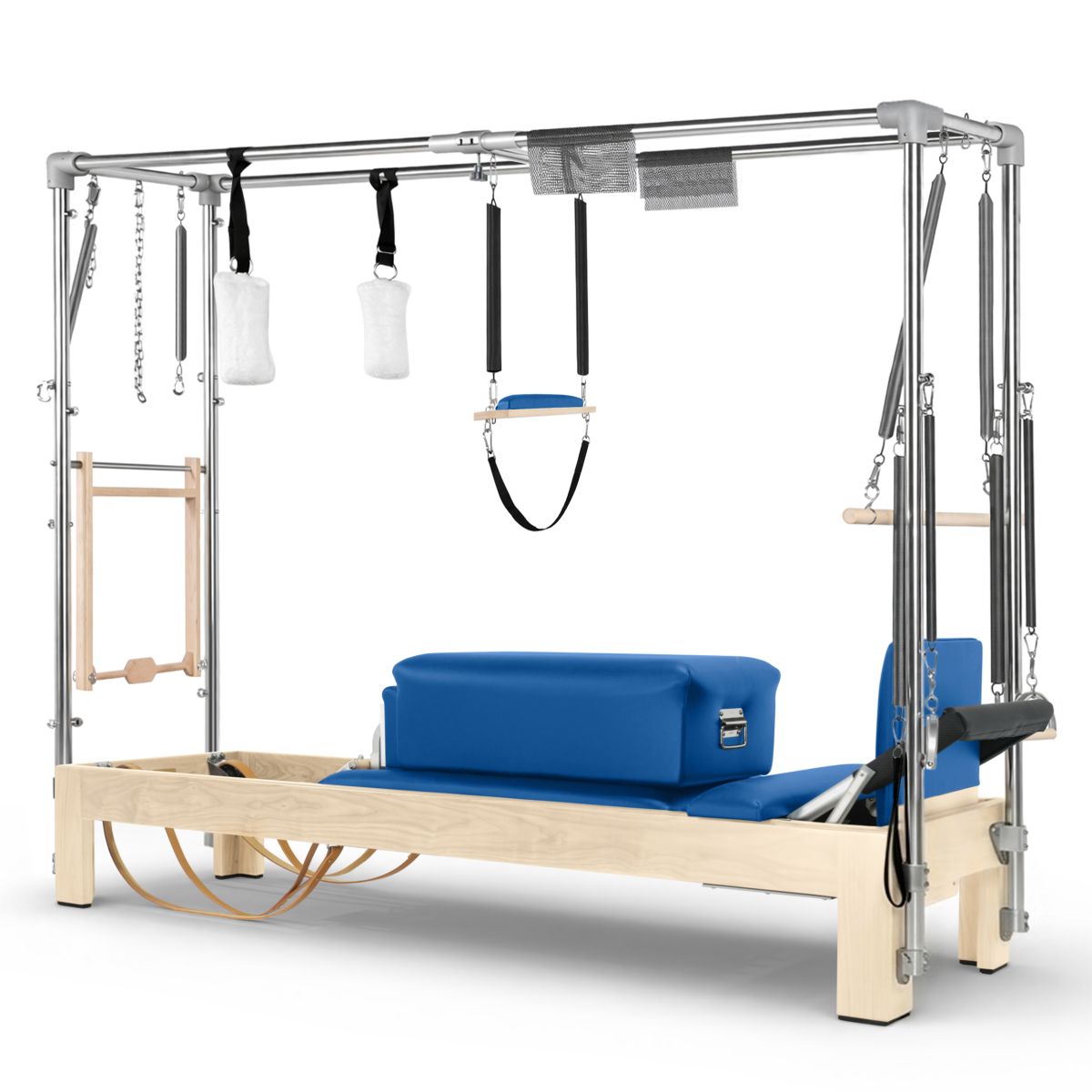 Elina Pilates Klassischer Reformer Cadillac aus Naturholz