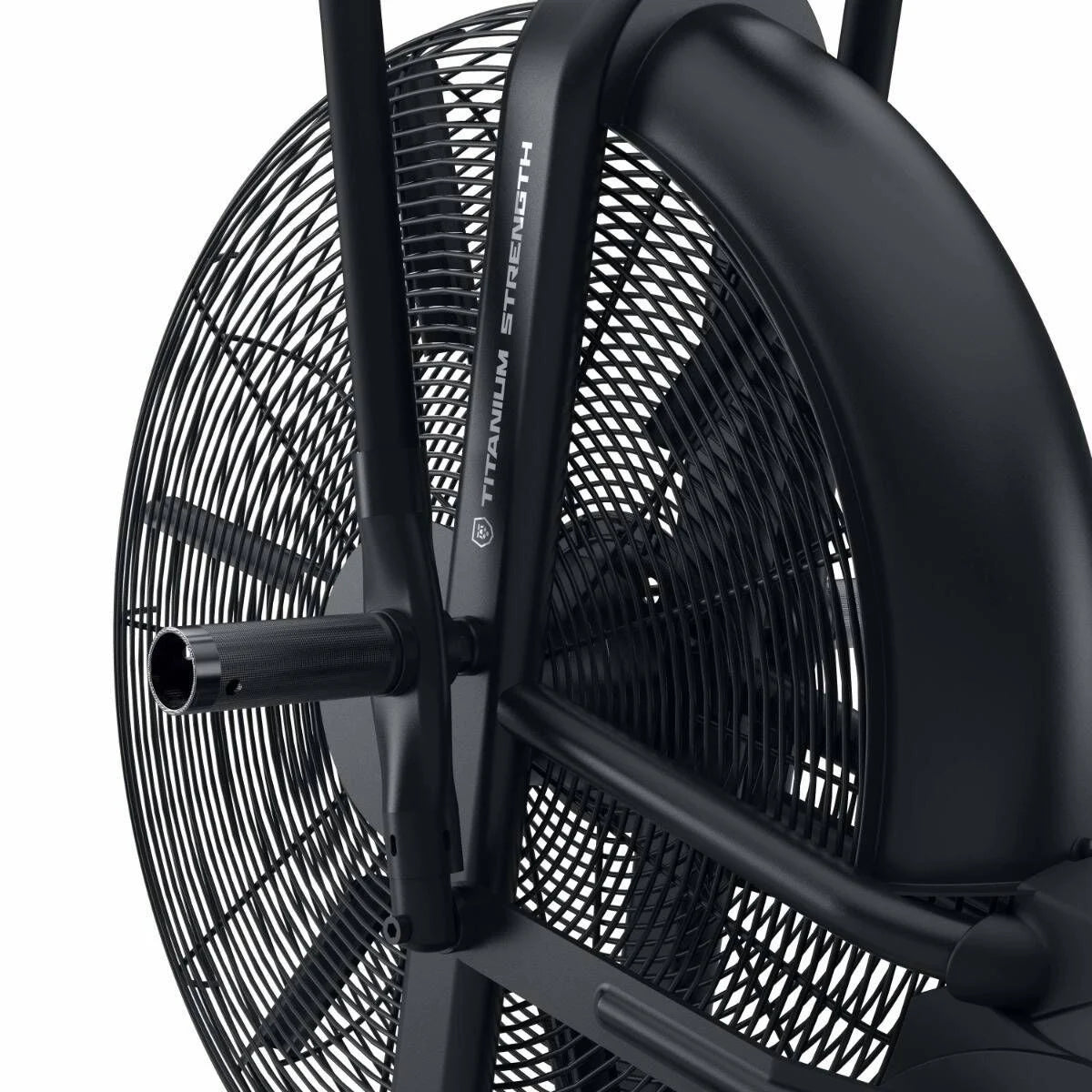 Titanium Strength Air Bike Pro V3 mit Windschutz