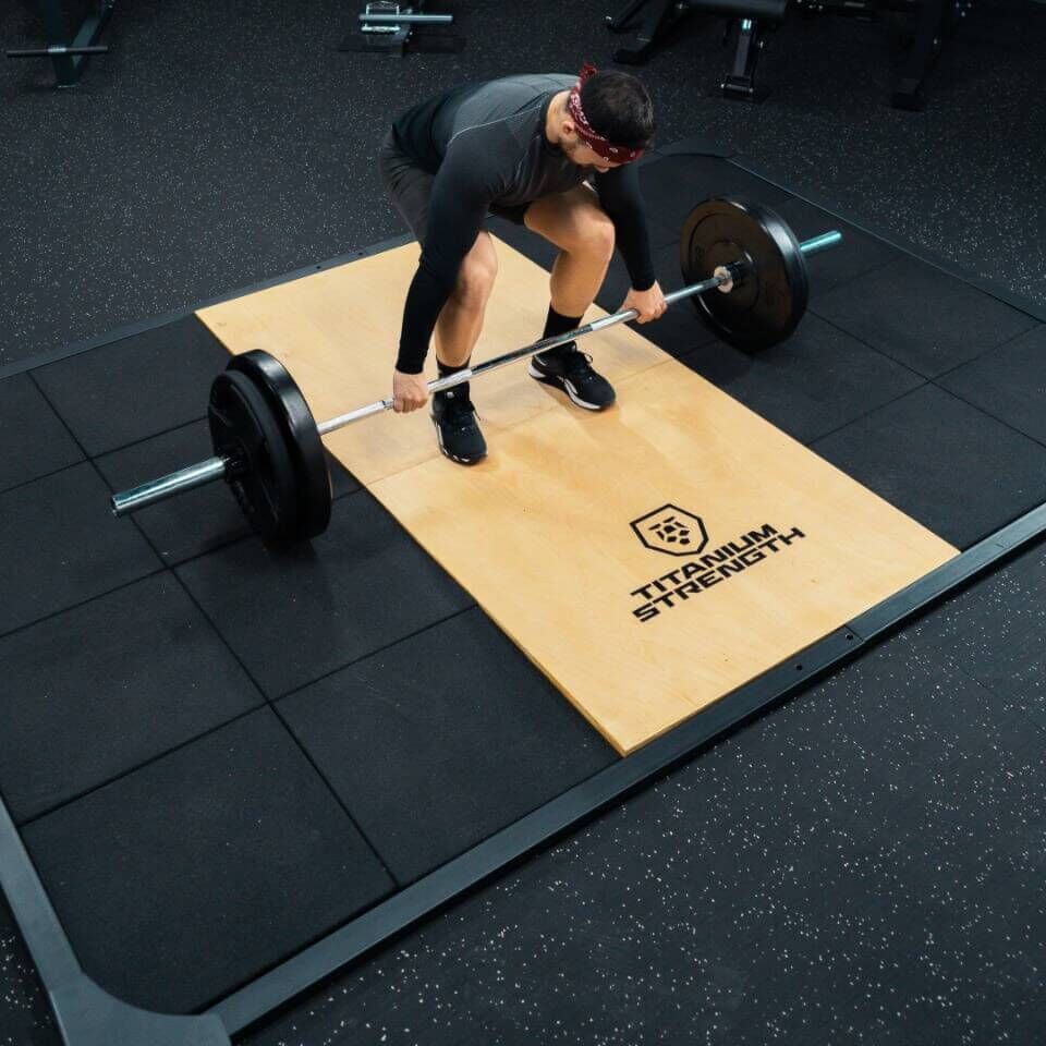 Titanium Strength Tatami Plattform für Kreuz- und Gewichtheben 2x3m