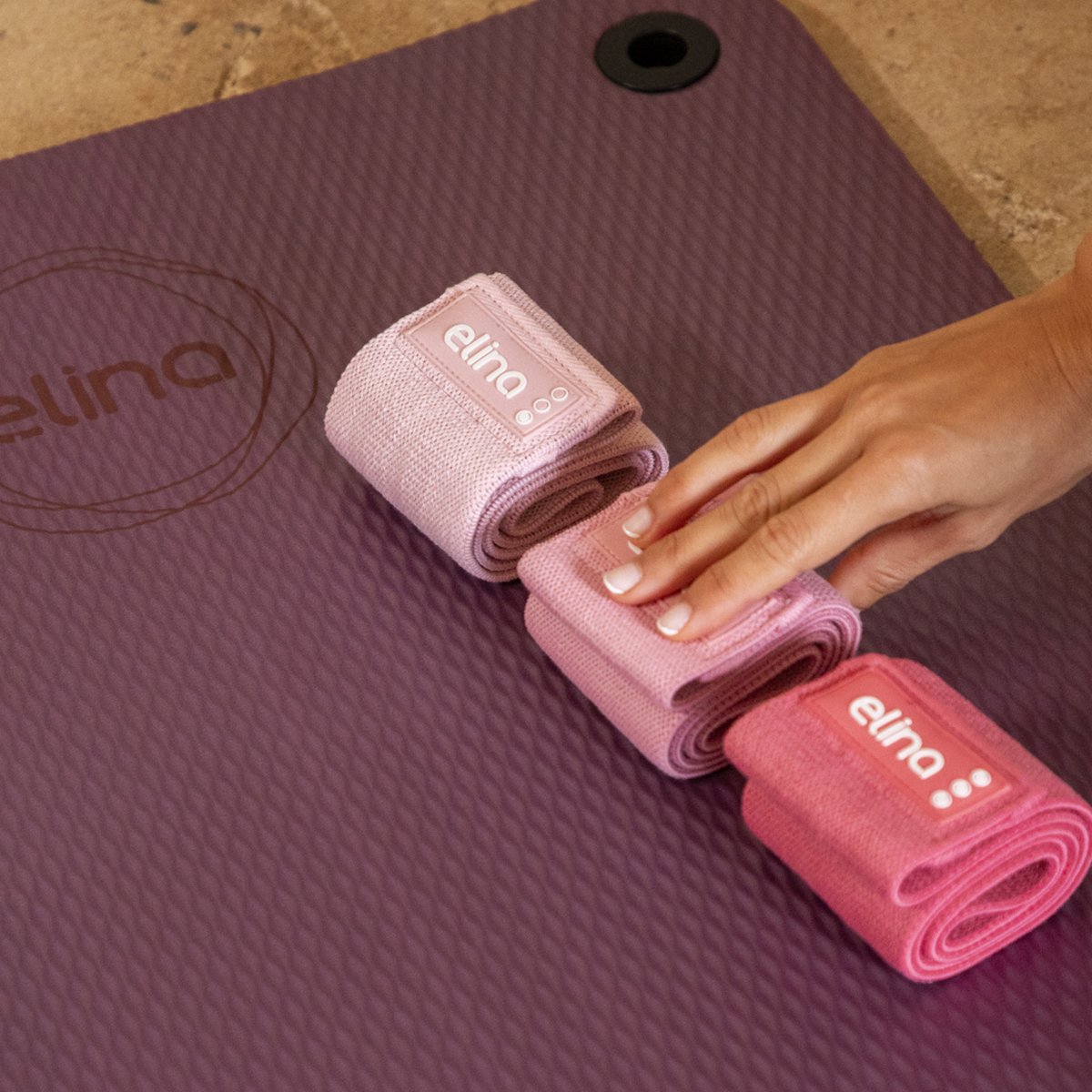 Elina Pilates Widerstandsband – Ansicht 3 — Pilates Zubehör | Elina Pilates