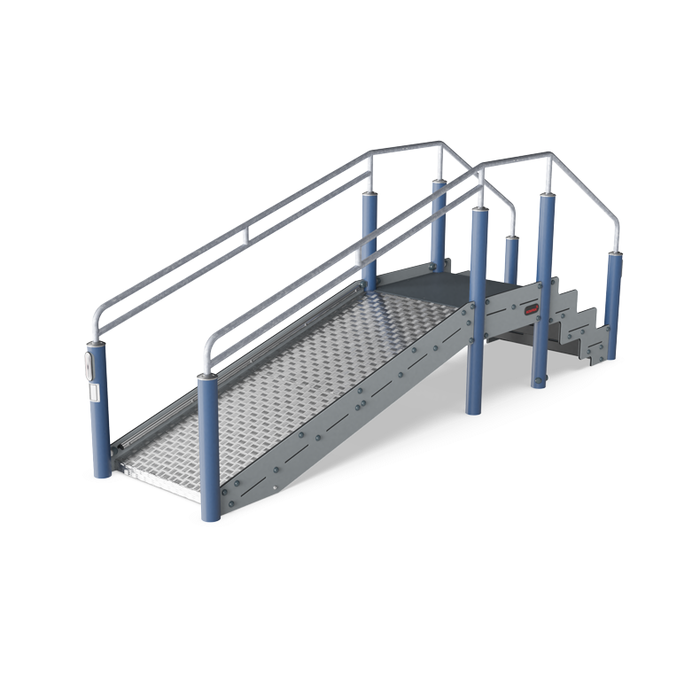 Kompan Outdoor Stay Fit Stufen und Rampe