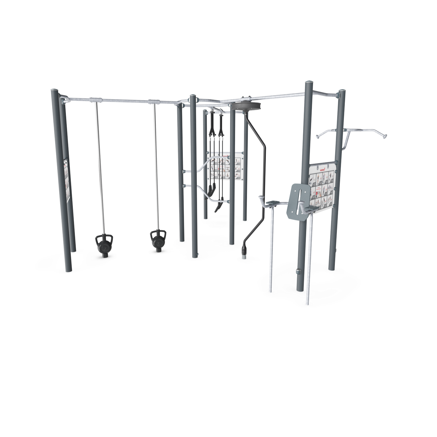 Kompan Outdoor Crosstraining Compact Combi 8