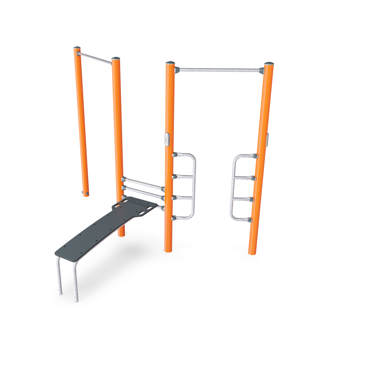Kompan Outdoor Street Workout Combi 1